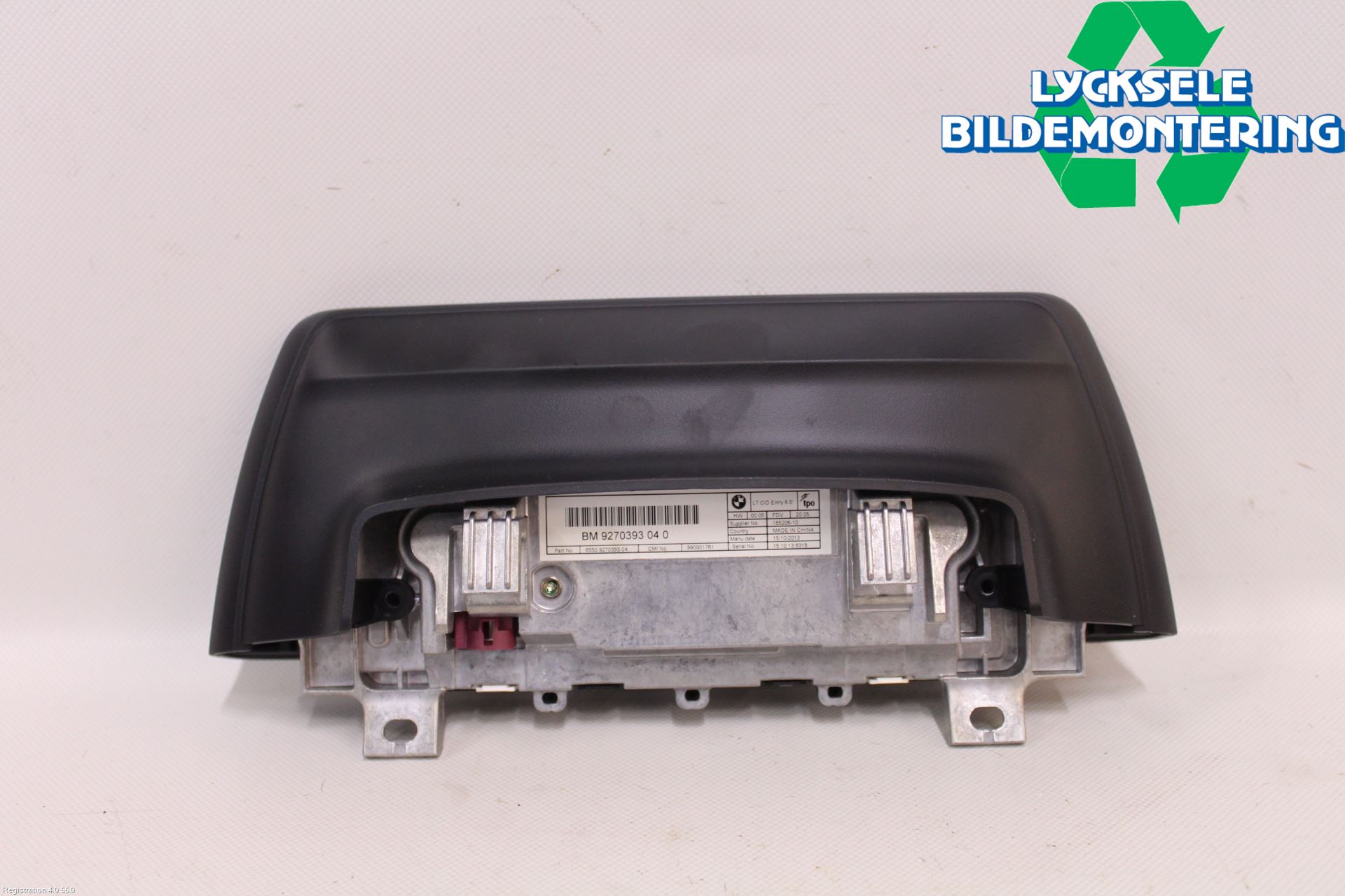 BMW 3 GT F34 13-19 Bildskärm