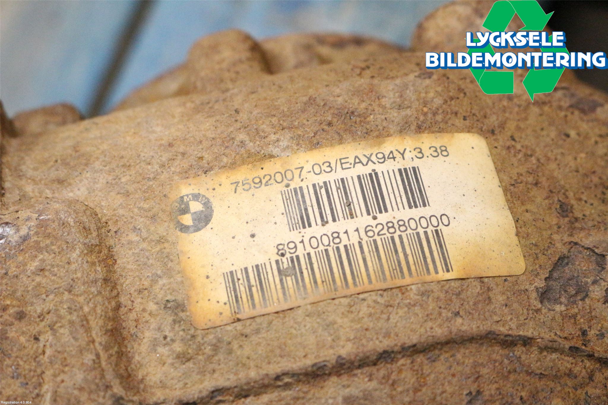 BMW X3 F25 10-17 Bakväxel-Diff