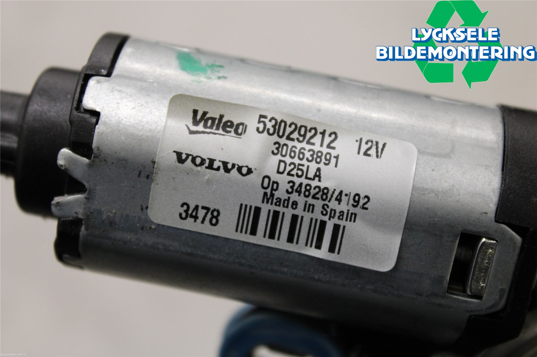 Volvo XC70 08-13 Torkarmotor Baklucka