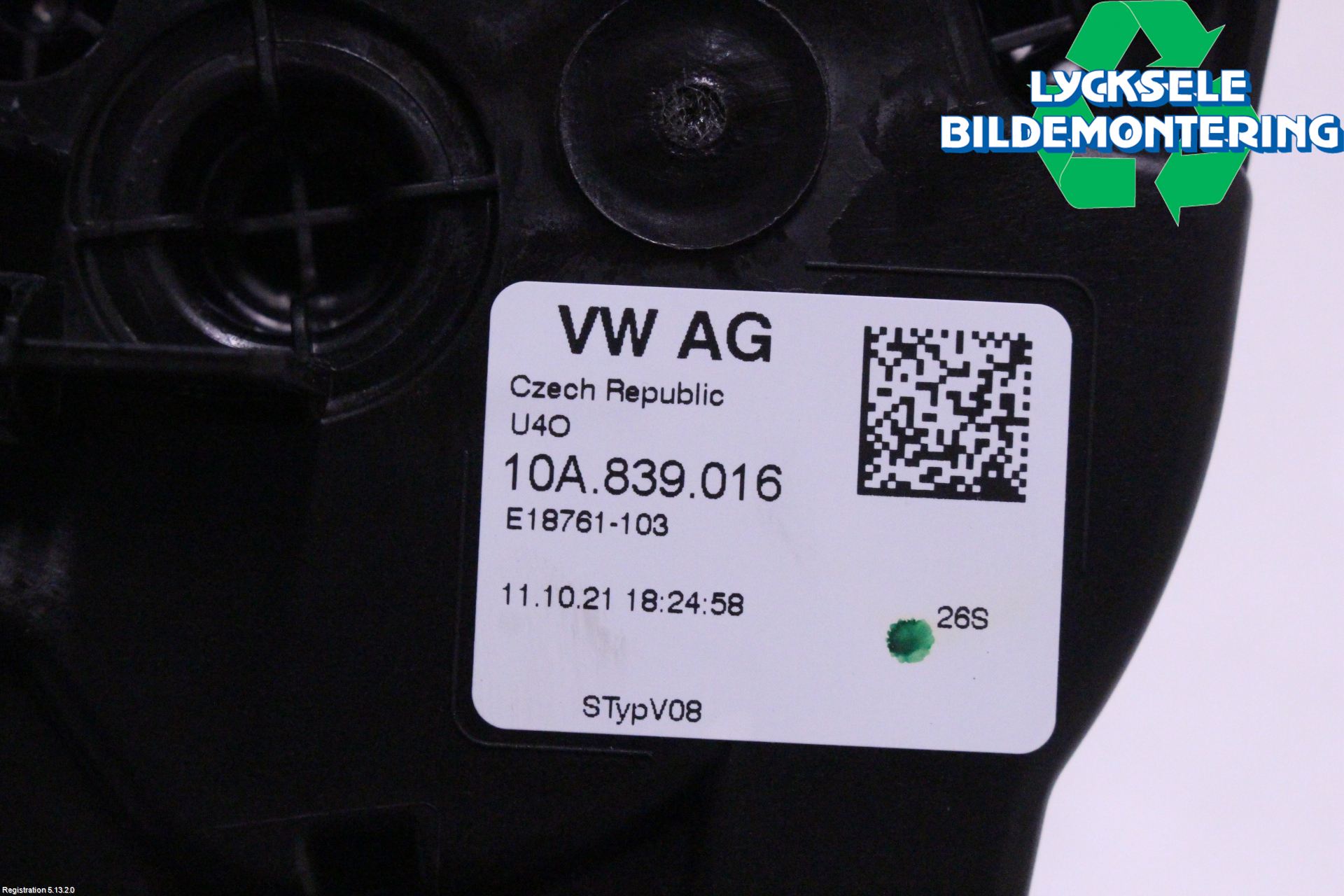 Volkswagen VW T-CROSS 19- Låskista-Dörrlås