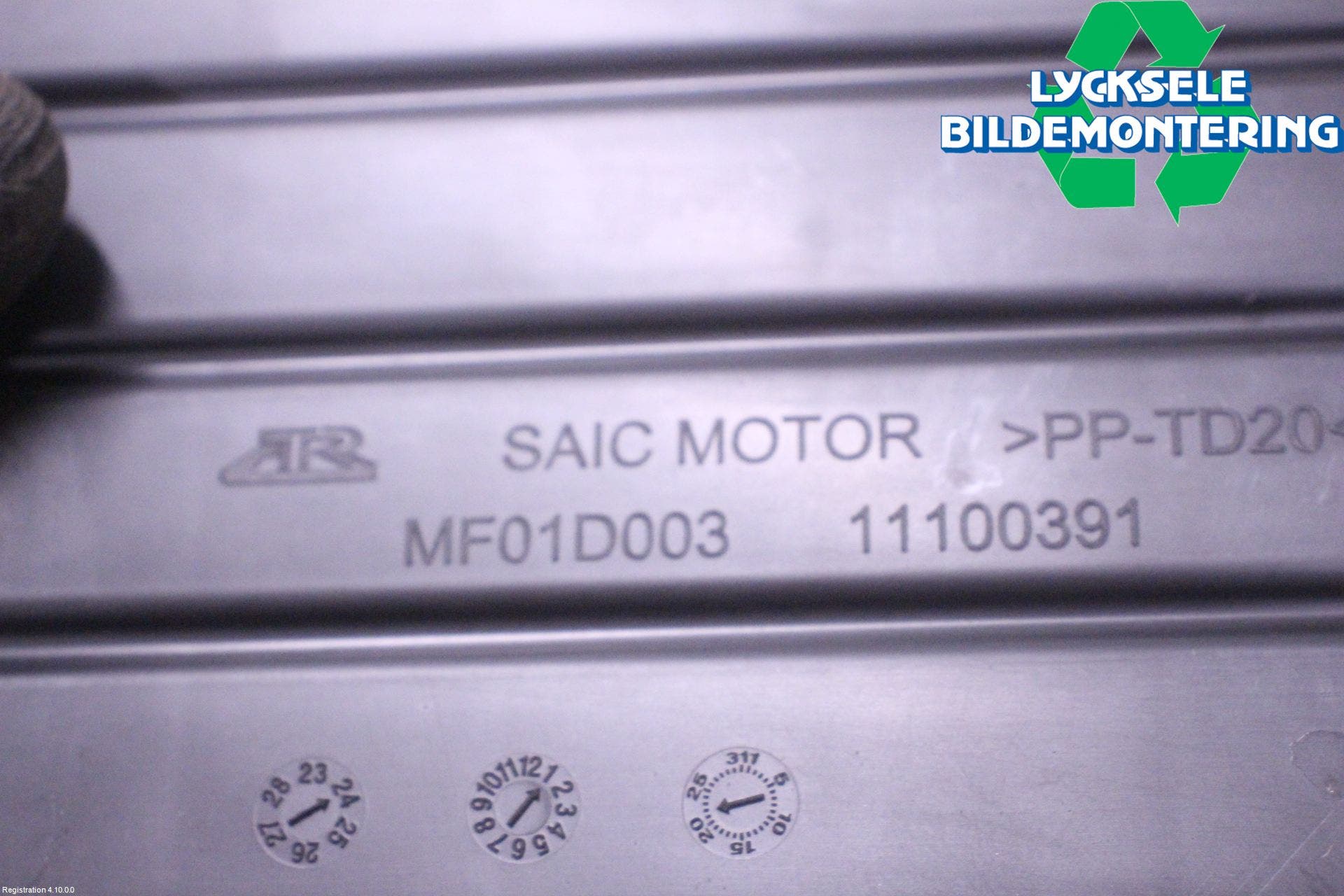 Alfa MG MG3 HYBRID+ 25- Förg-Bälg-Rör Mot Luftr