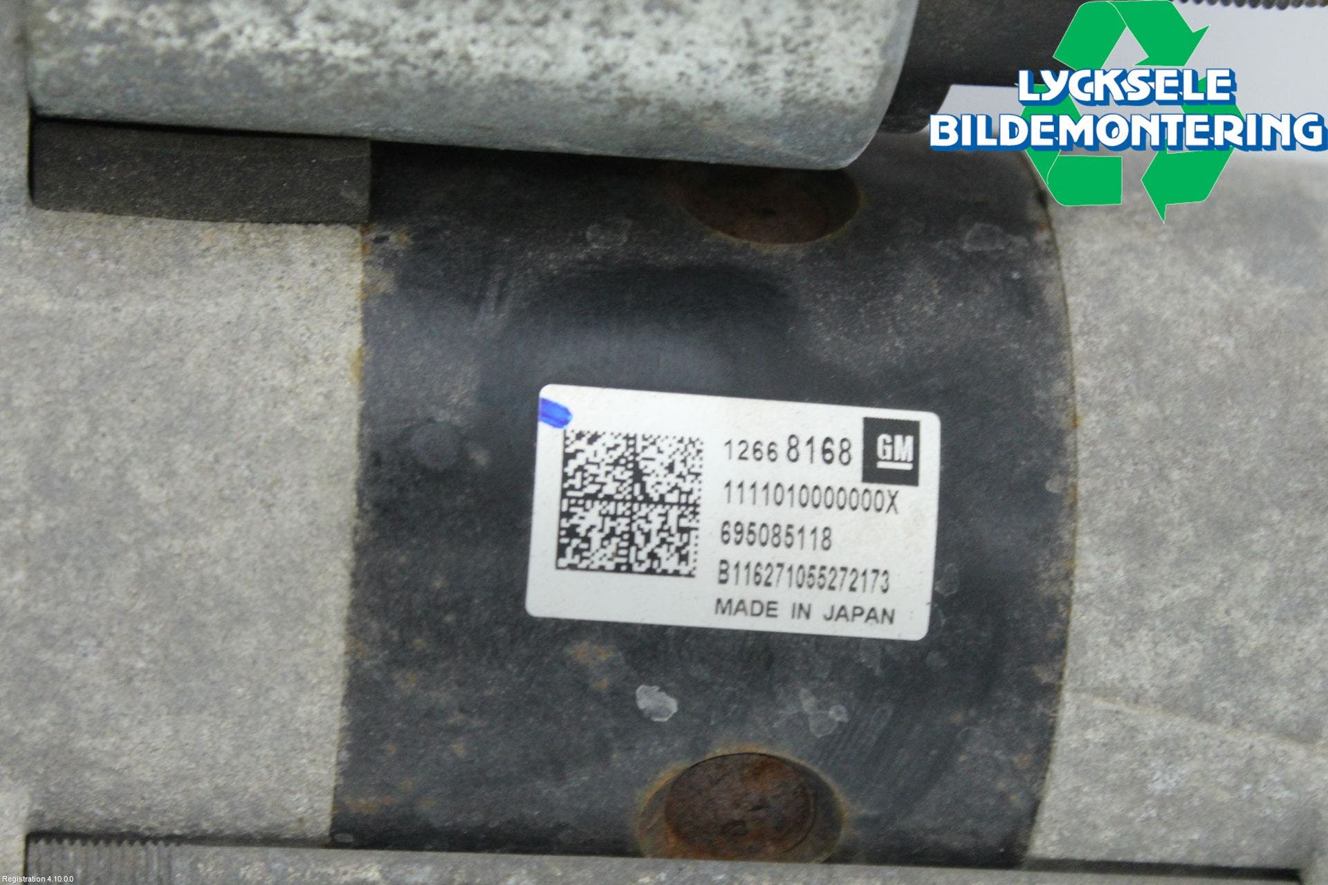 Opel ASTRA K 16-22 Startmotor