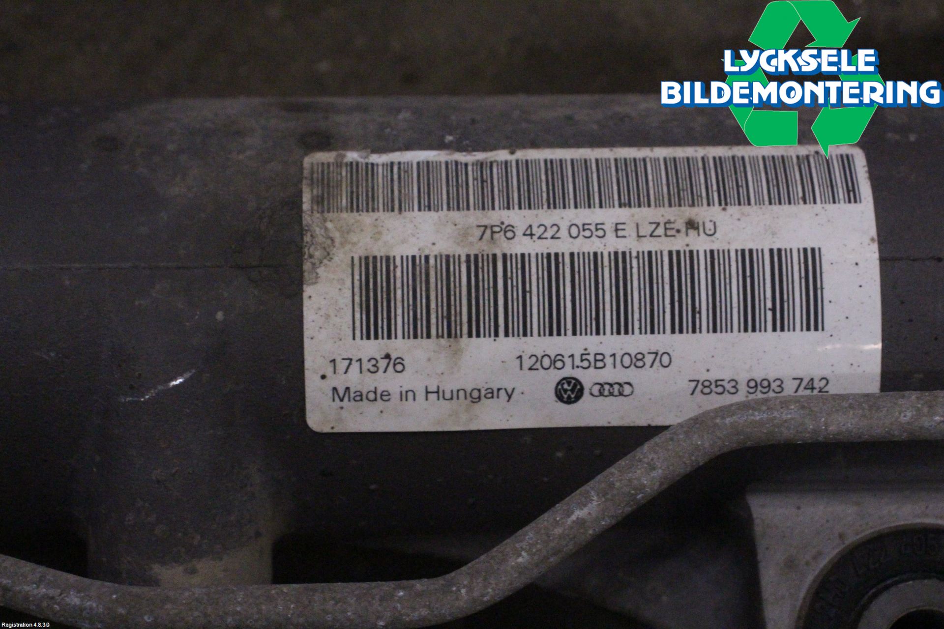 Volkswagen VW TOUAREG 7P 11-18 Styrväxel Servo -Snäcka