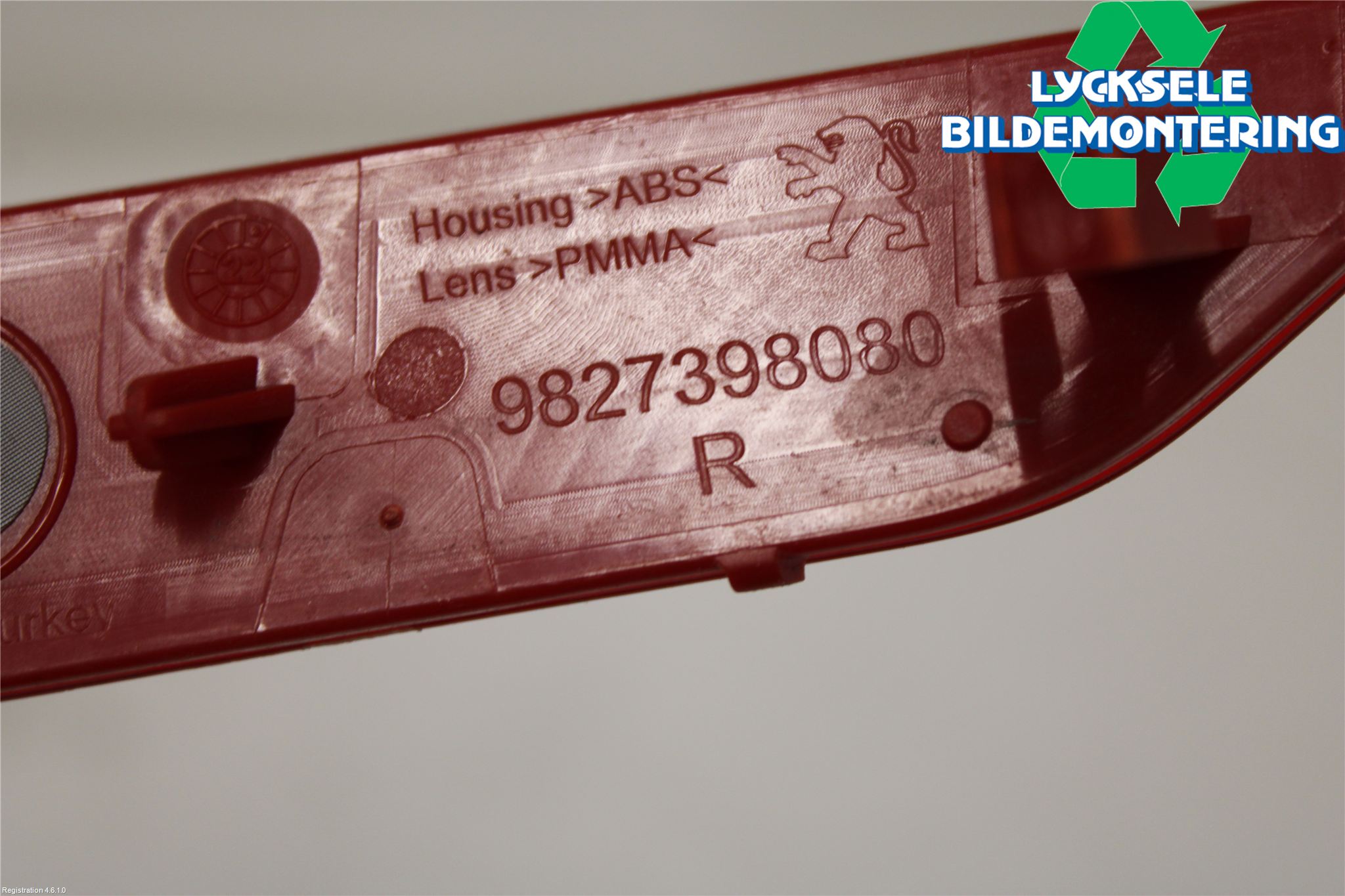 Peugeot 208/E-208 20- Dimljus/Reflex Bak