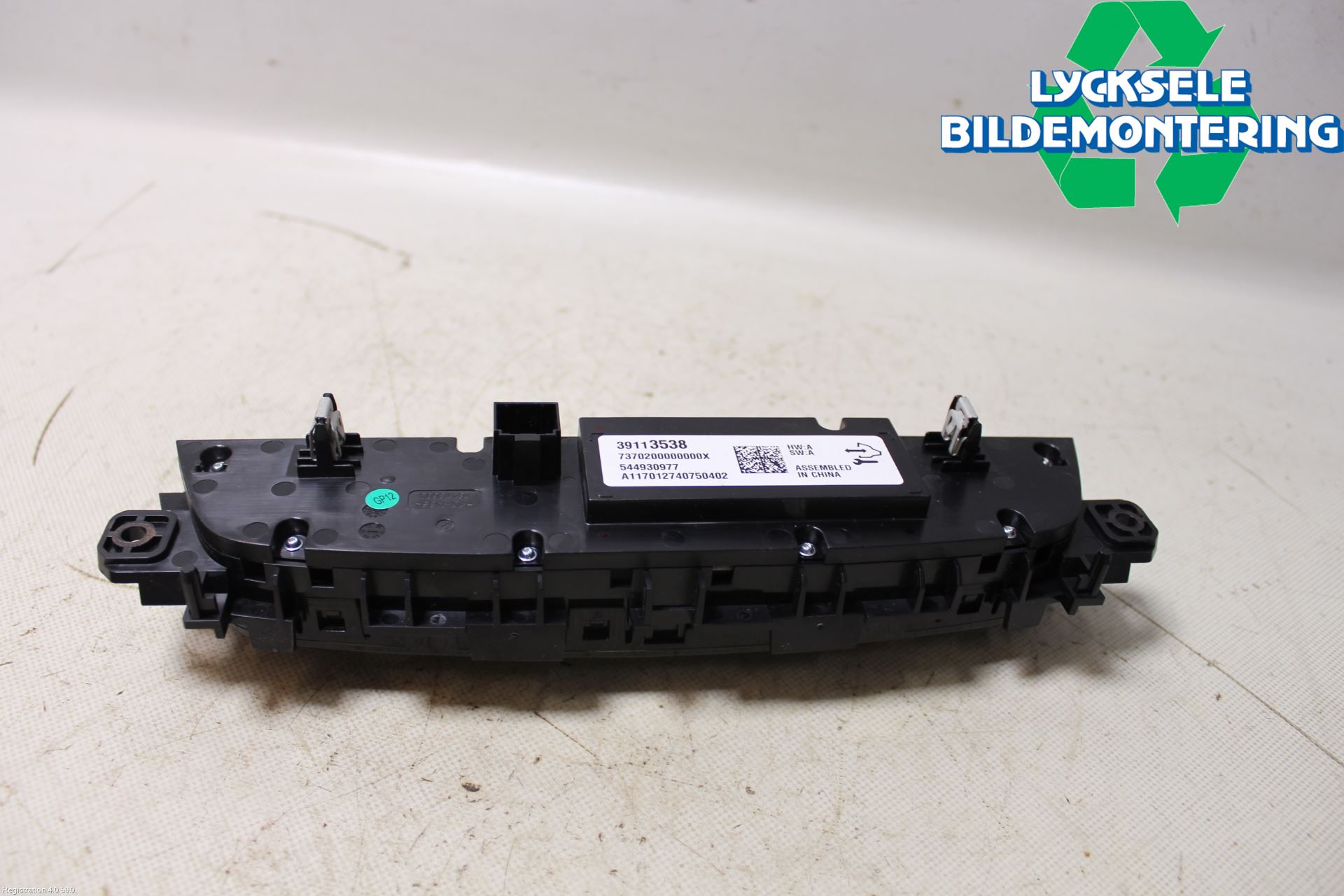 Opel INSIGNIA 17- Ac Styrenhet Ac Manöveren