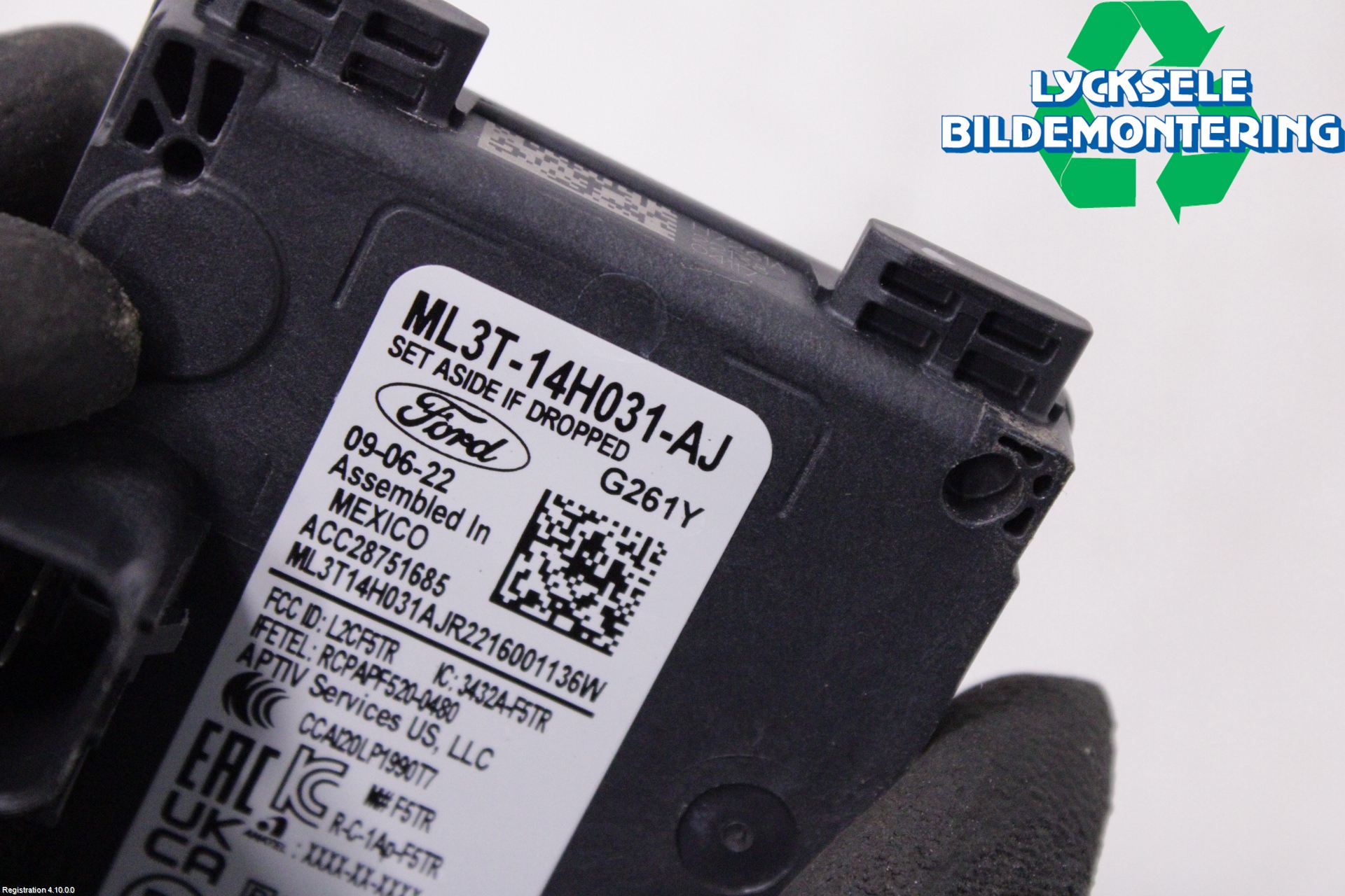 Ford MUSTANG Mach-E 21- Sensor Aktivt Kollisionsskydd