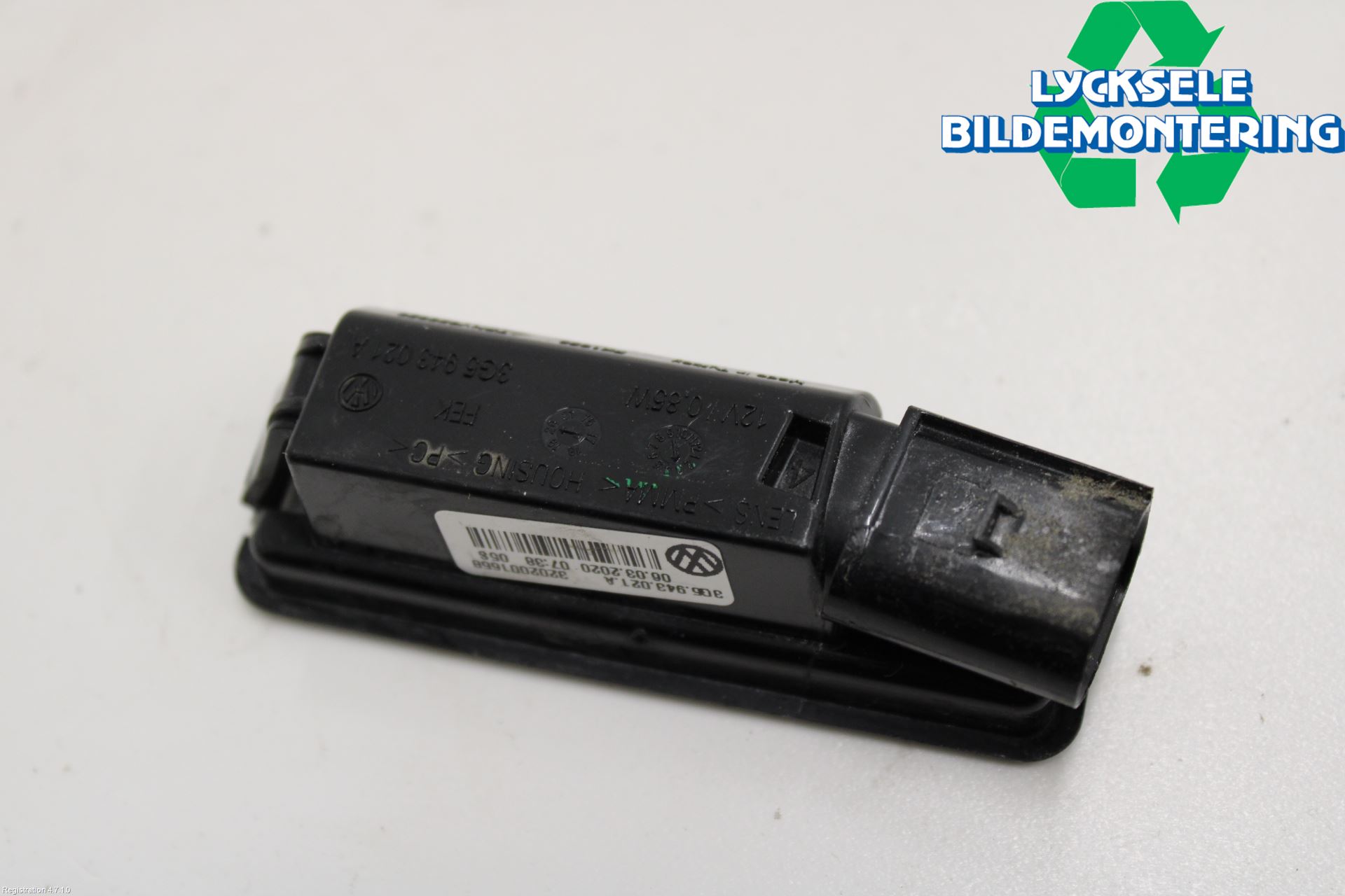 Volkswagen VW GOLF / E-GOLF VIII 20- Skylt Belysning