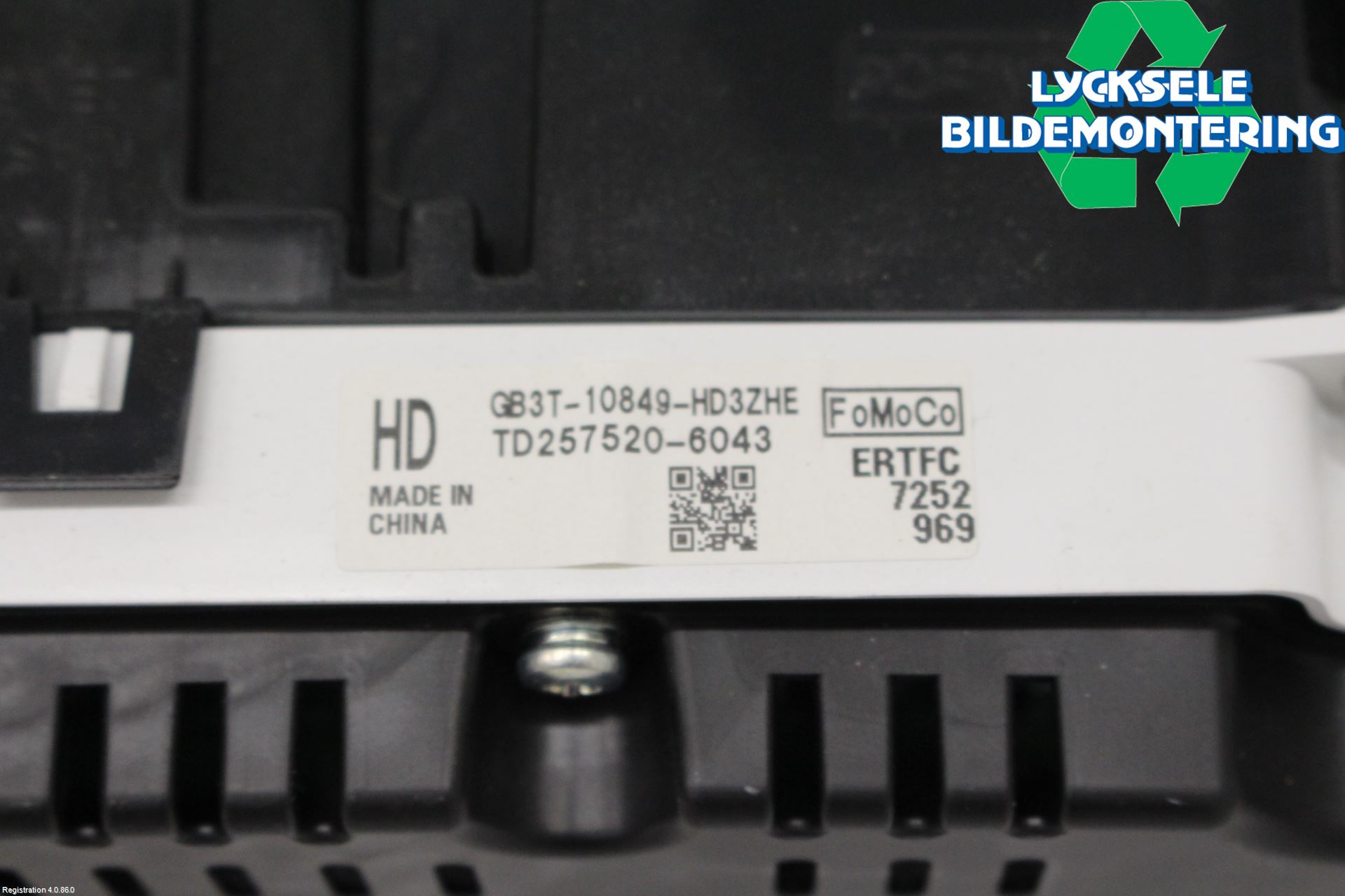 Ford RANGER EU 12-23 Instrument Komb