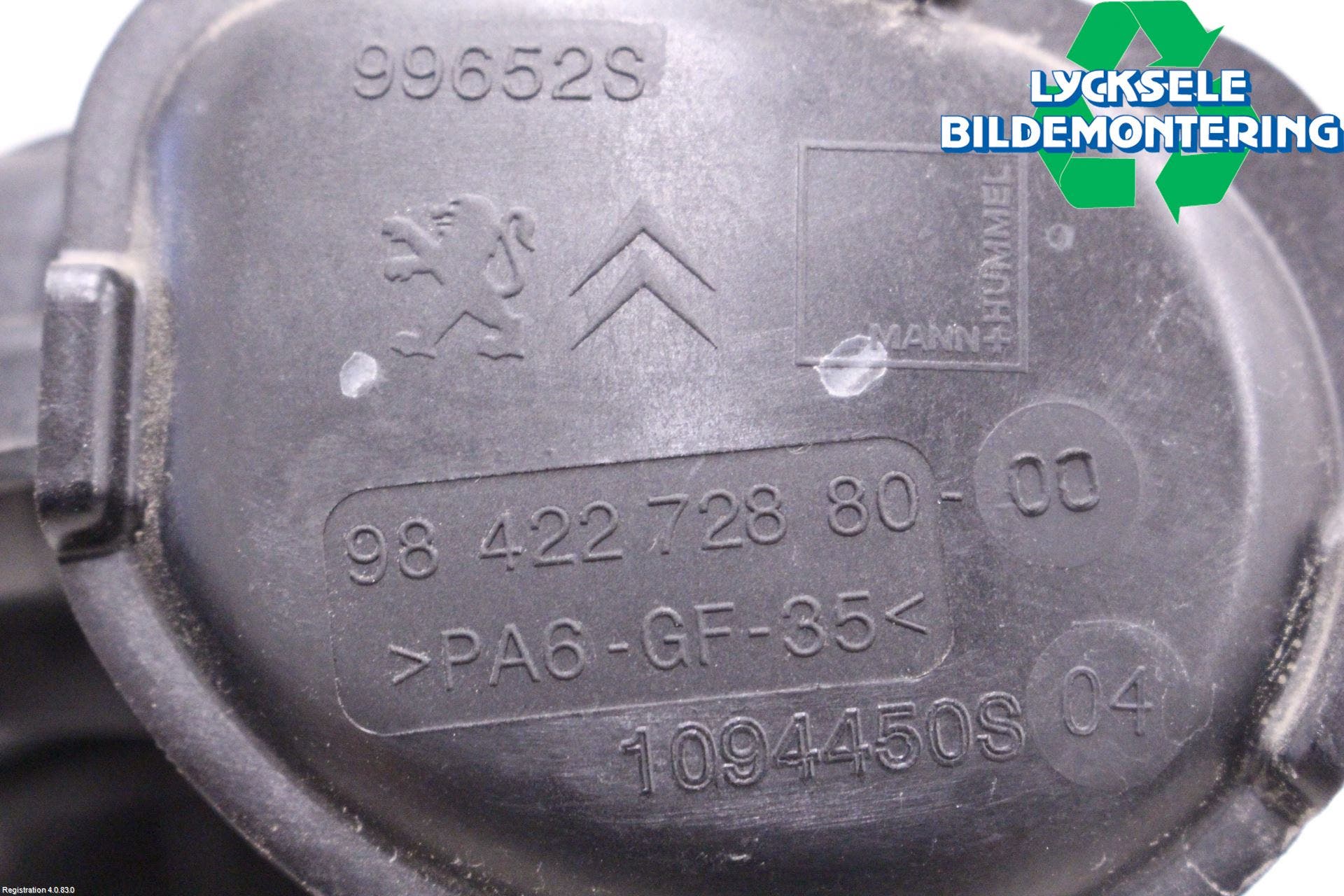 Citroen C3 AIRCROSS 18-23 Grenrör Insug