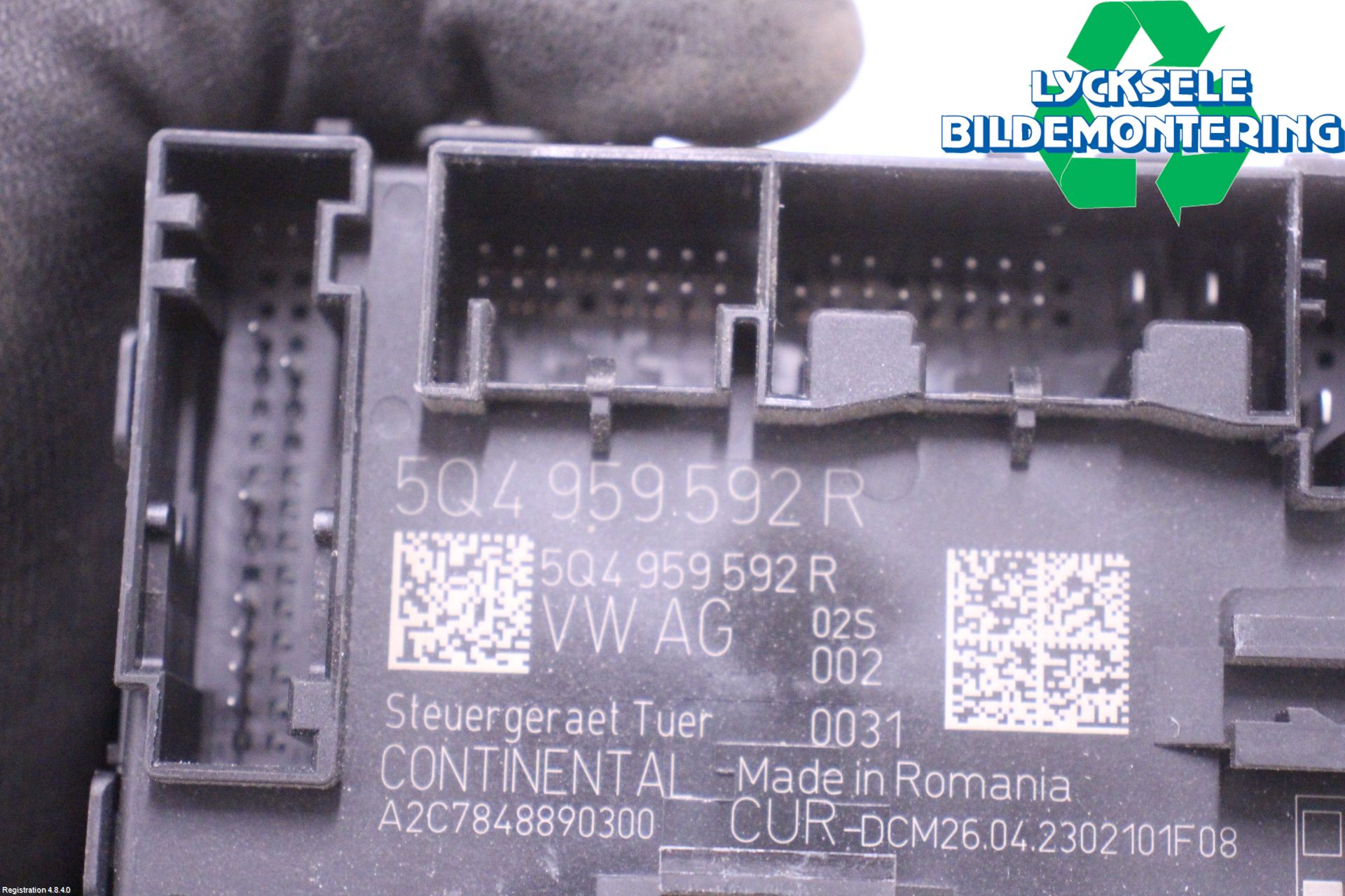 Volkswagen VW T-ROC 18- Styrenhet Dörr