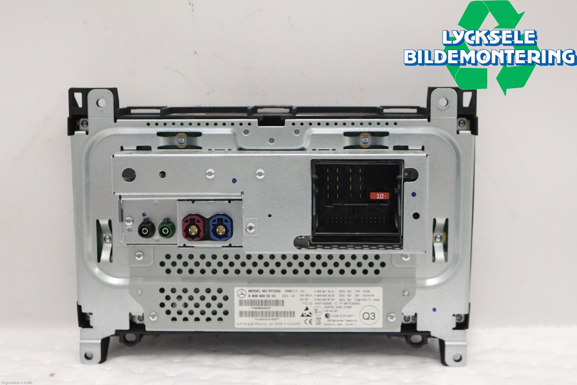 Mercedes-Benz MB SPRINTER (W906) 06-18 Cd Radio - Multimediapanel