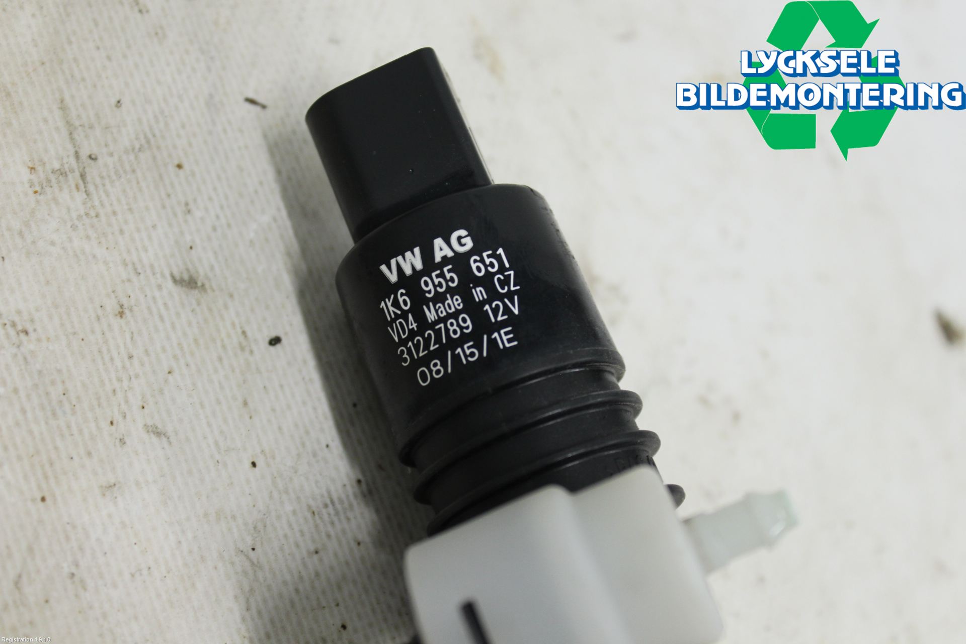 Skoda OCTAVIA (5E) 13-20 Spolarpump Vindruta