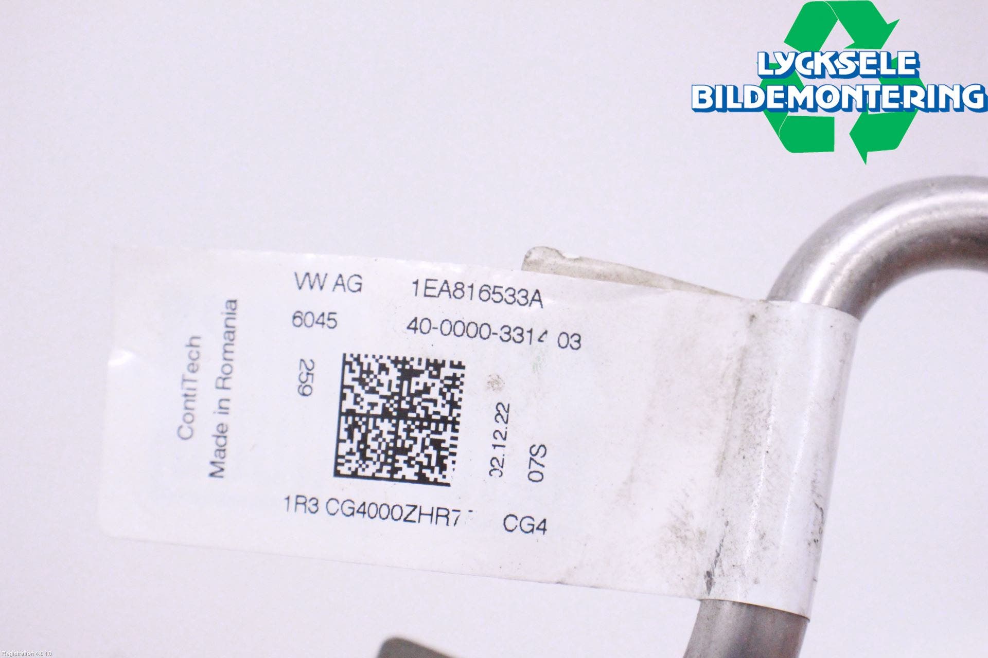 Volkswagen VW ID.4 21- Ac Slang-Rör