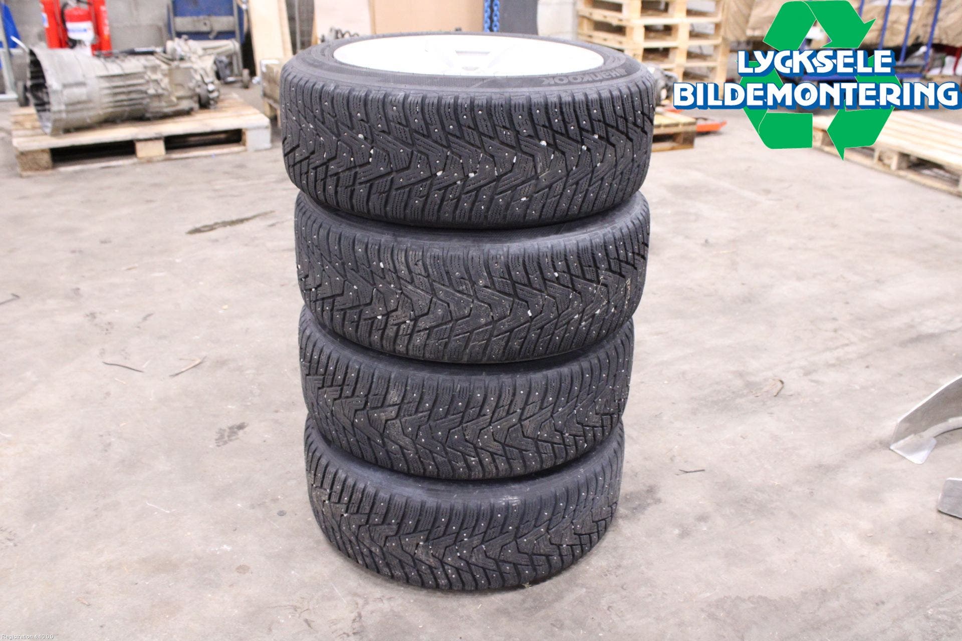 BMW 5 E60/61 Sed/Tou 02-10 Vinterdäck Alumfälg 4St