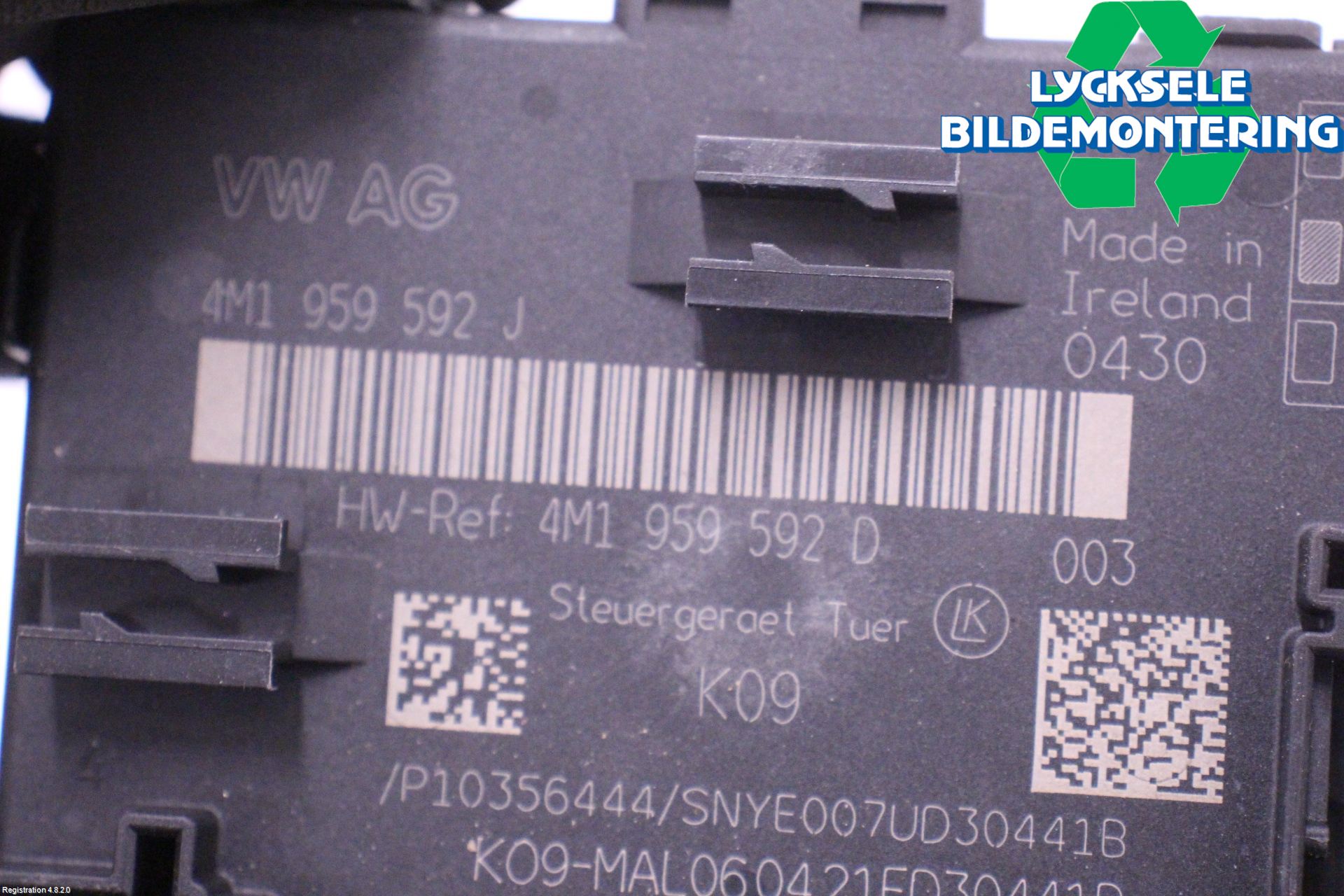 Audi A6 F2/C8 19- Styrenhet Dörr