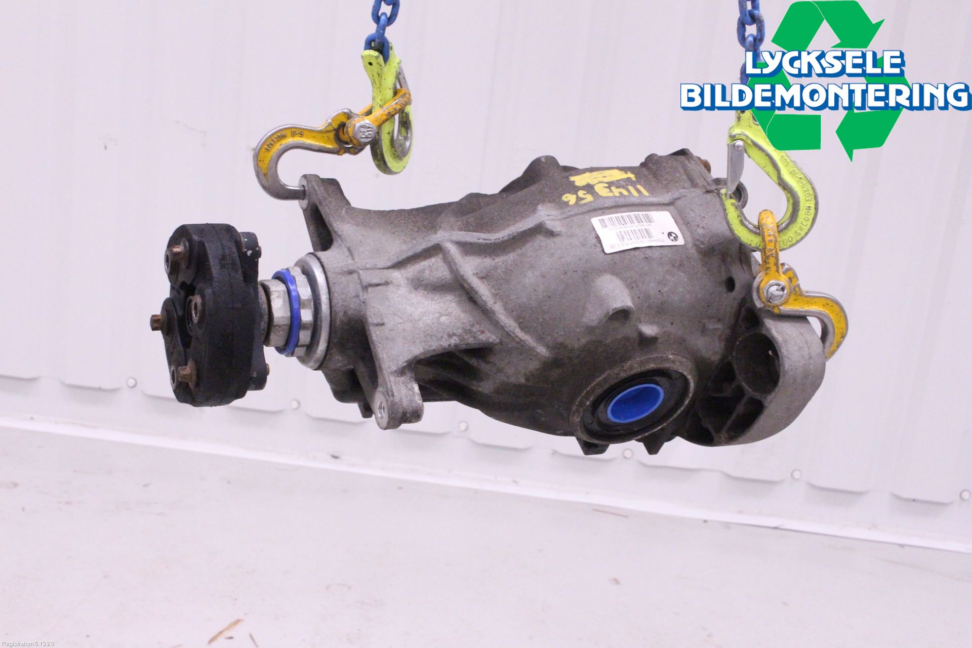 BMW 5 F10/F11/F18 09-17 Bakväxel-Diff