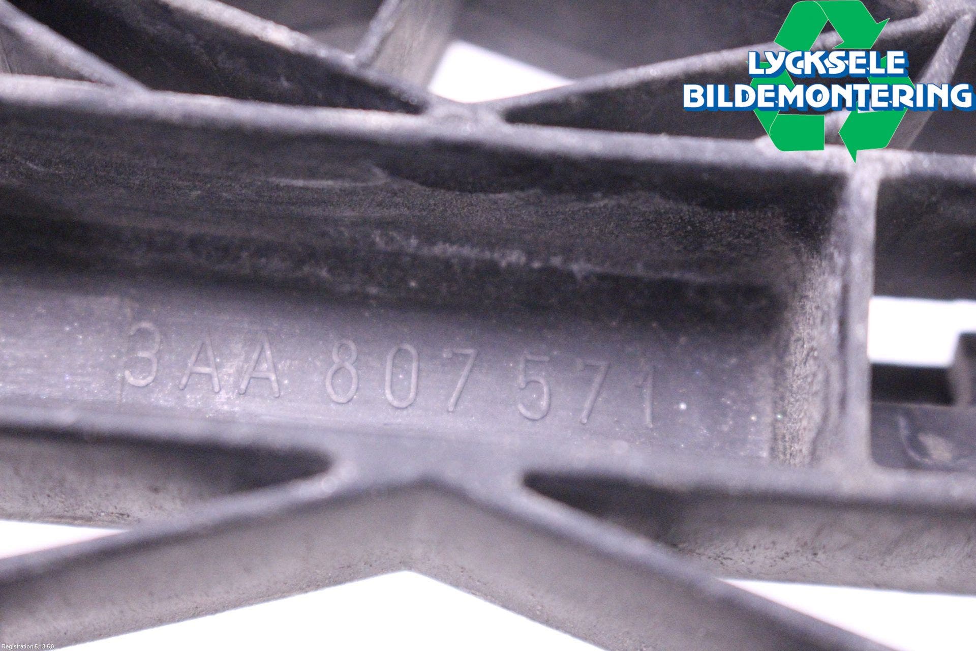 Volkswagen VW PASSAT 11-14 Stötfångar Deformelement Fram