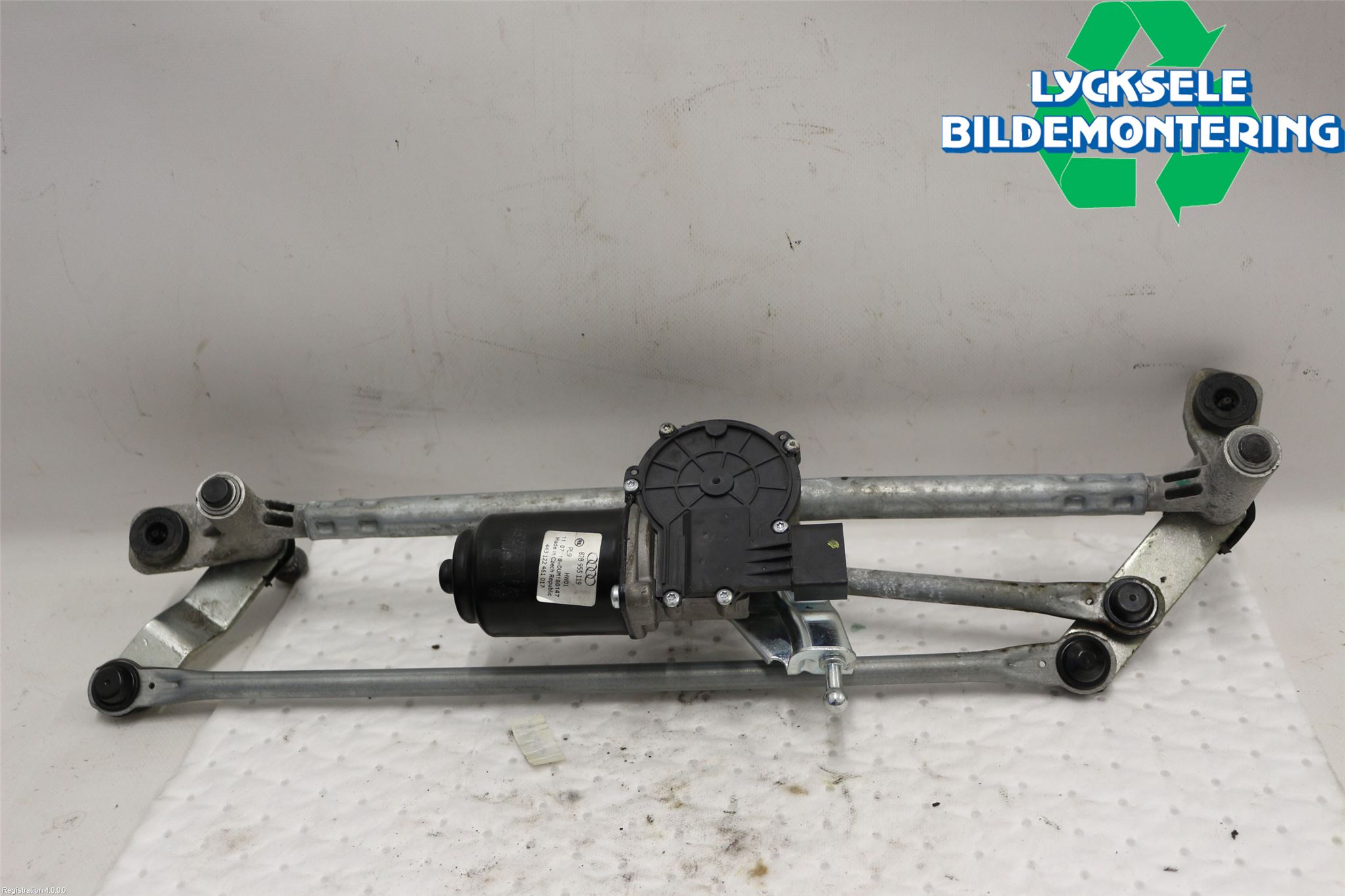 Audi A1 19- Torkarmekanism Vindruta