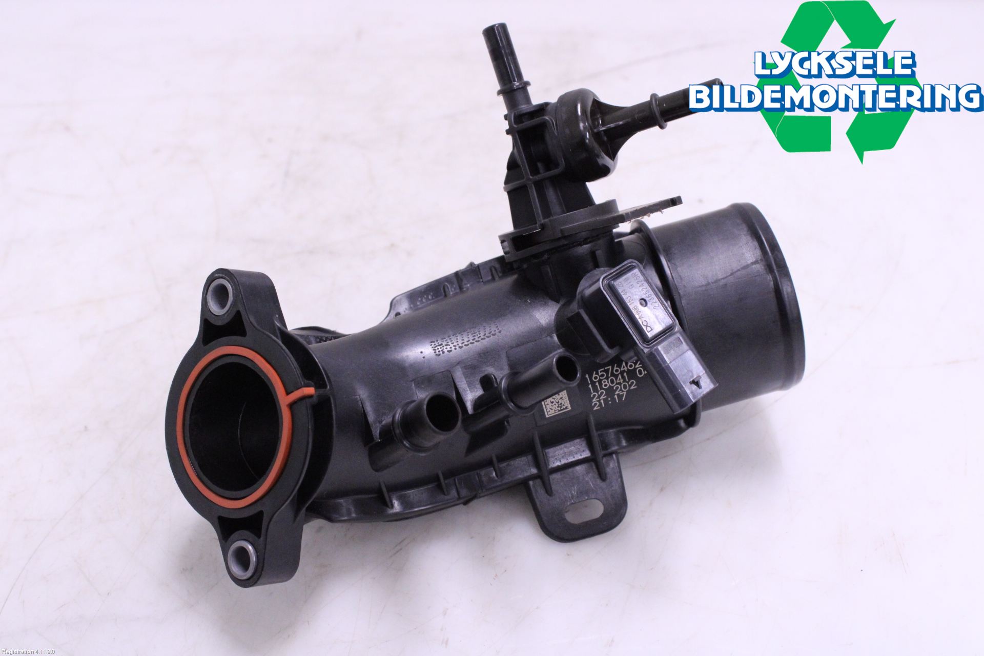 Nissan QASHQAI 21- Laddluft-Intercoolerrör