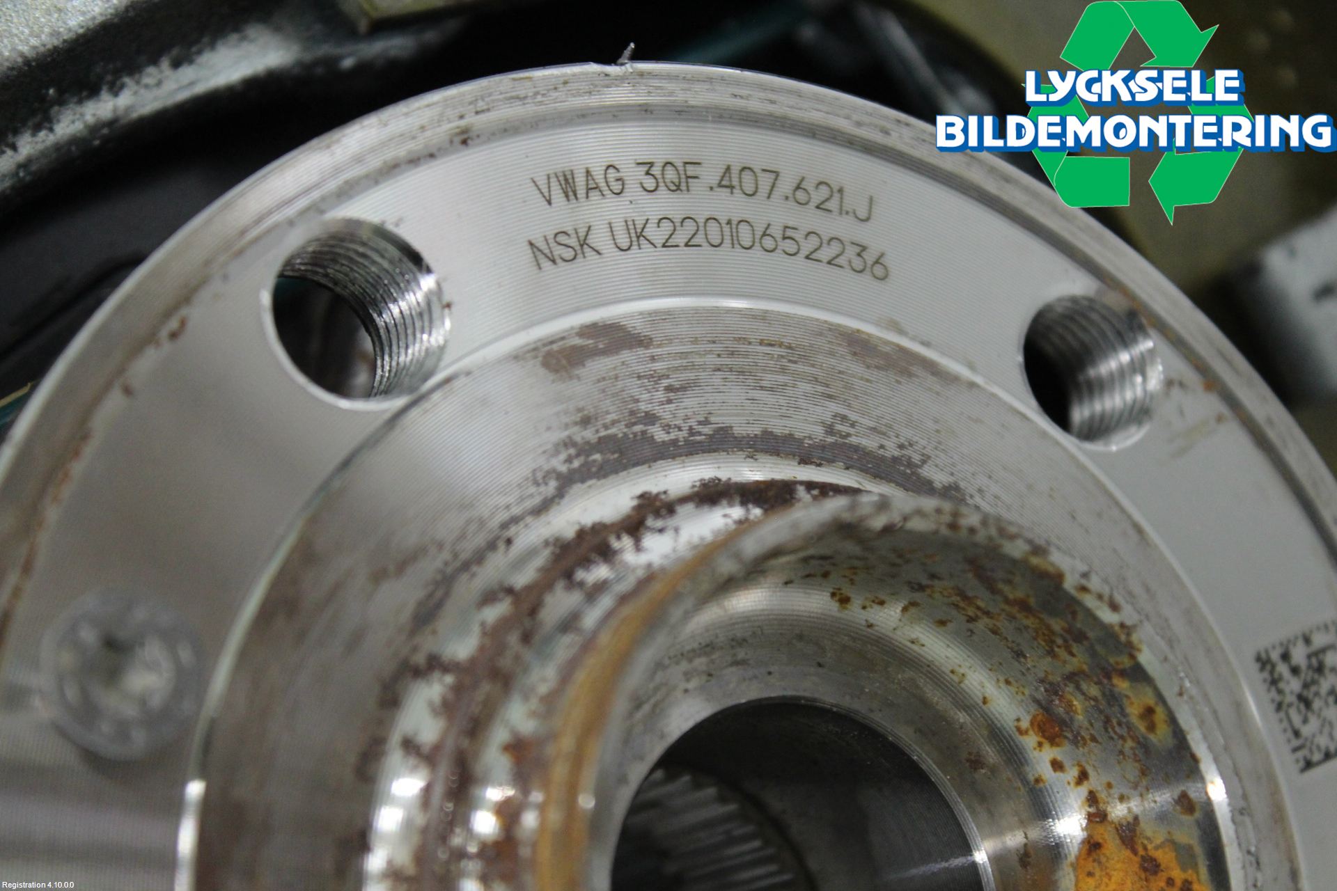 Volkswagen VW ID.4 21- Hjullagerhus Bak Vä