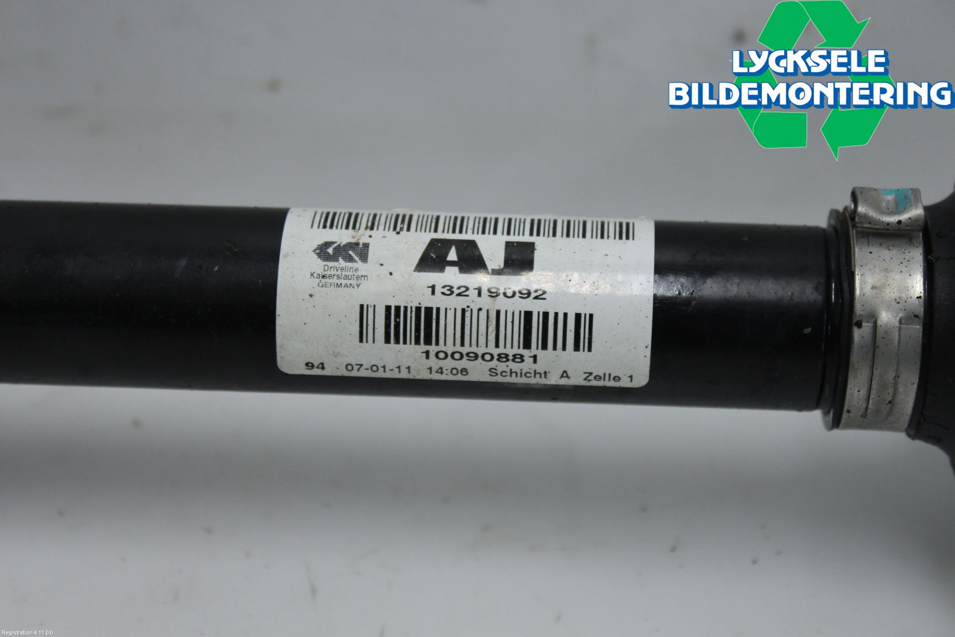 Saab 9-5 10-12 Drivaxel Fram Vänster