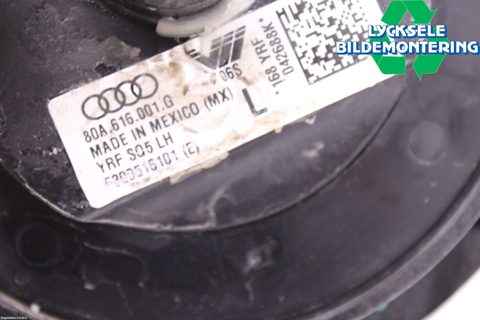 Audi Q5/SQ5 17- Nivå-Luftfjädring Bälg