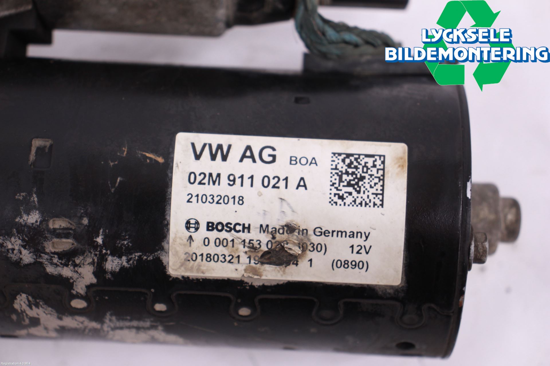Volkswagen VW CRAFTER II / E-CRAFTER 17- Startmotor Diesel