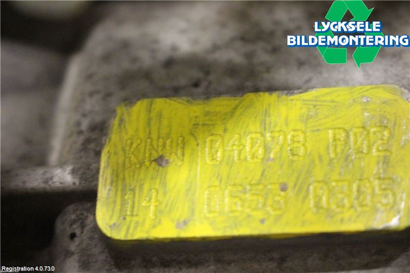 Seat ALTEA Växellåda Man 6 Vxl