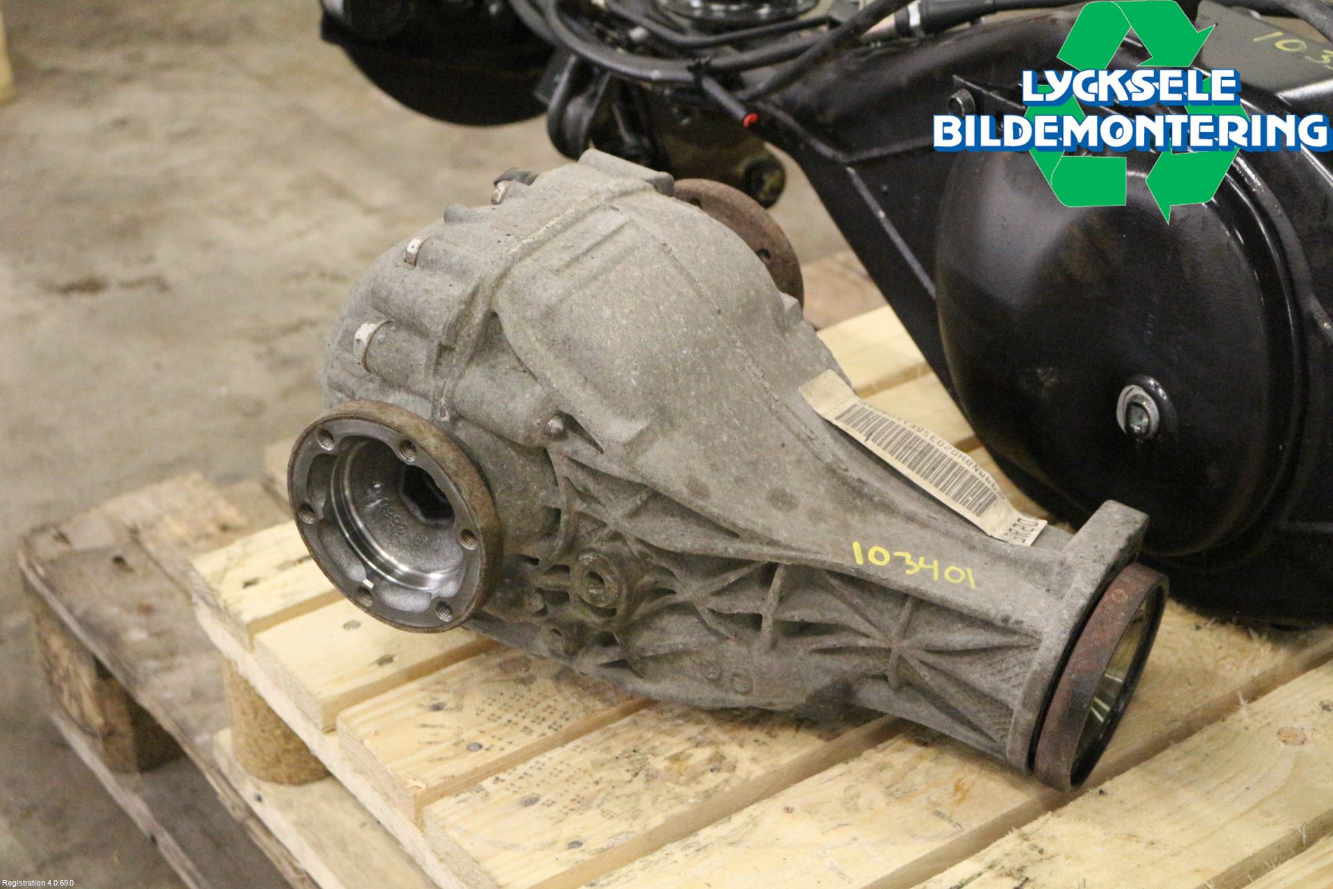 Audi A6/S6 4G 11-18 Bakväxel-Diff