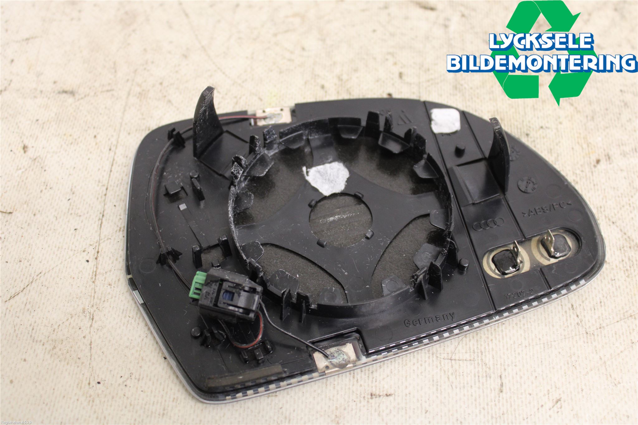 Skoda SUPERB 09-15 Spegelglas Vä