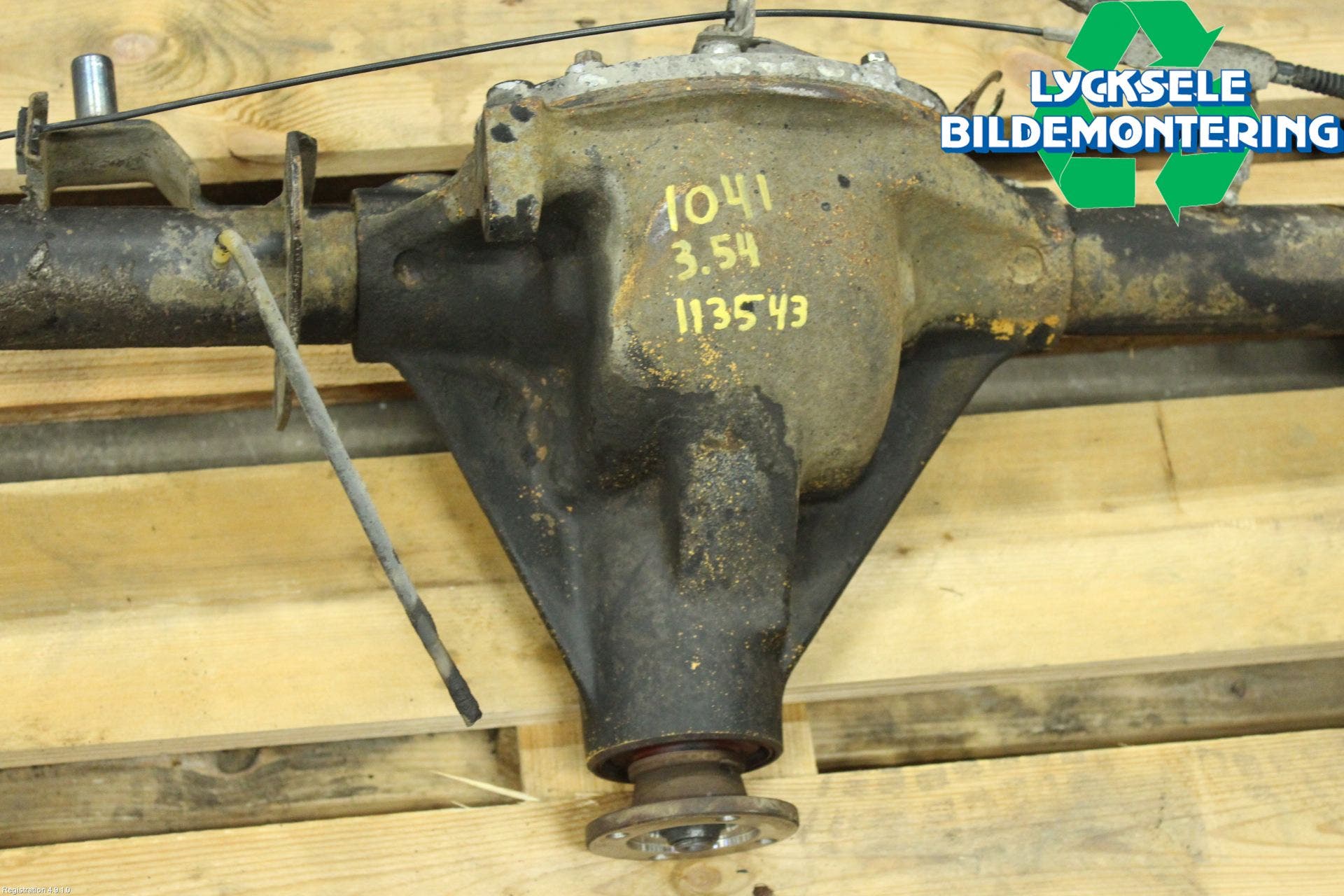 Volvo 740 88-92 Bakaxel