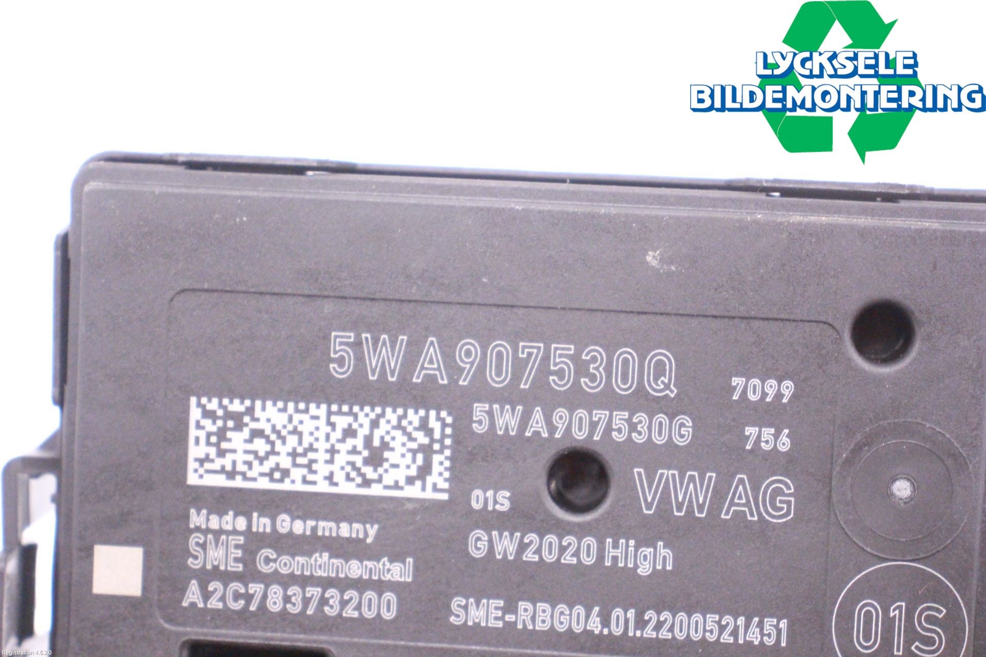 Volkswagen VW GOLF / E-GOLF VIII 20- Styrenhet Övrigt