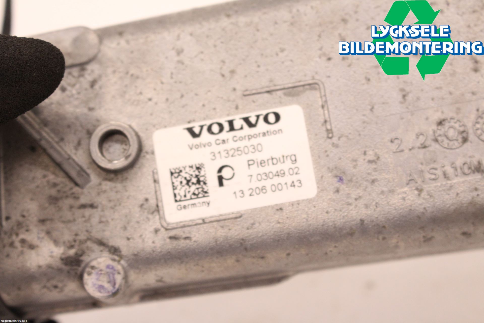 Volvo V60 14-18 Avgaskylare