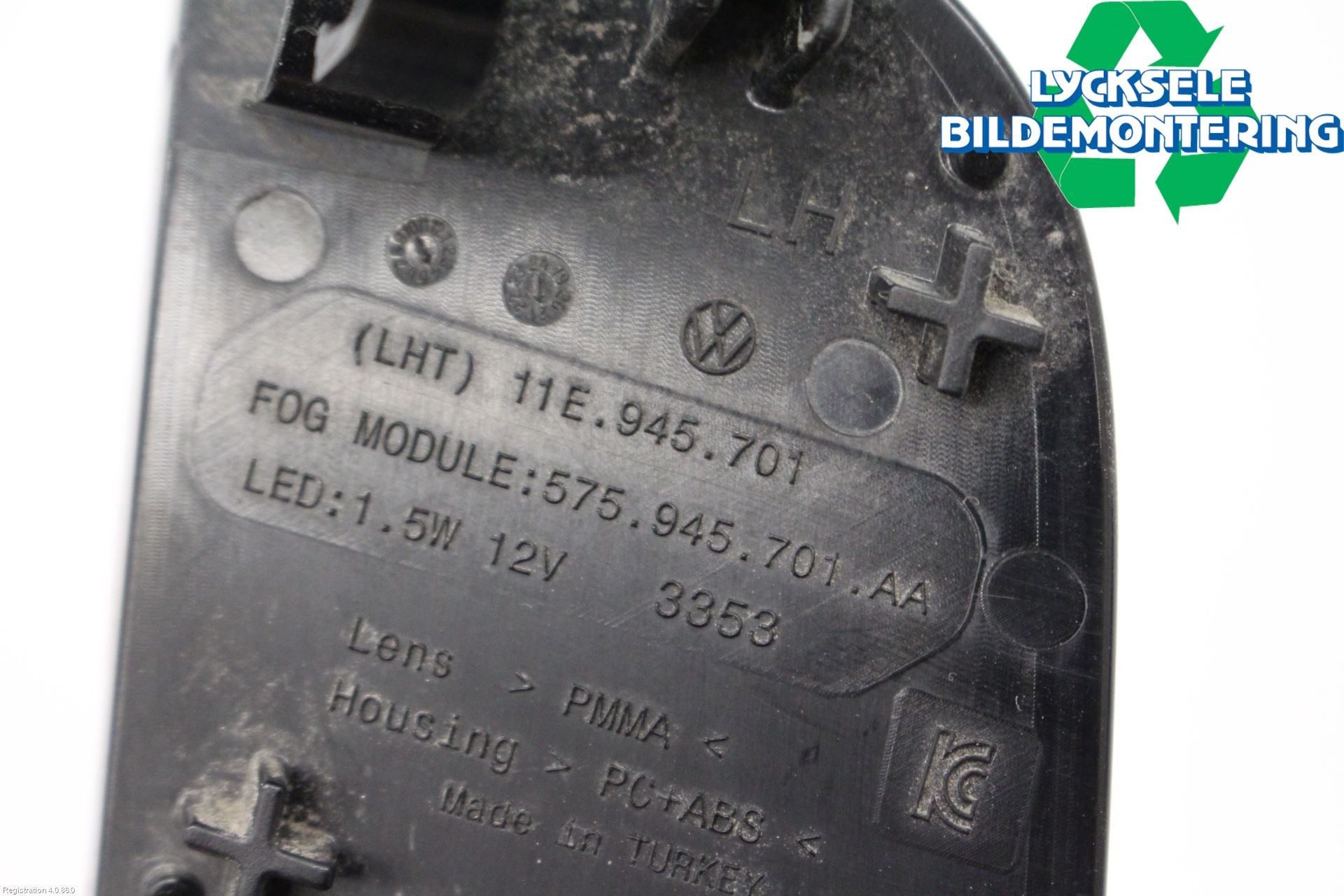 Volkswagen VW ID.4 21- Dimljus/Reflex Bak