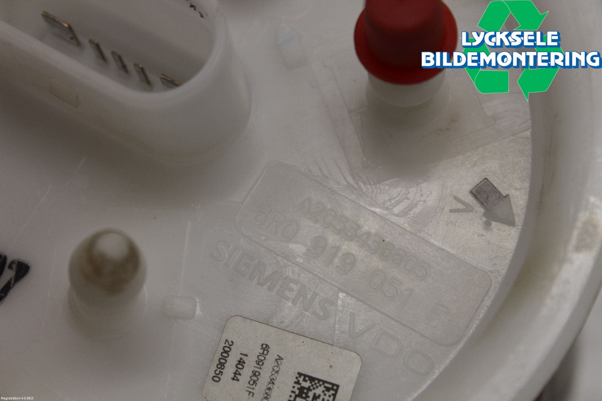 Volkswagen VW POLO 10-17 Bränslepump El