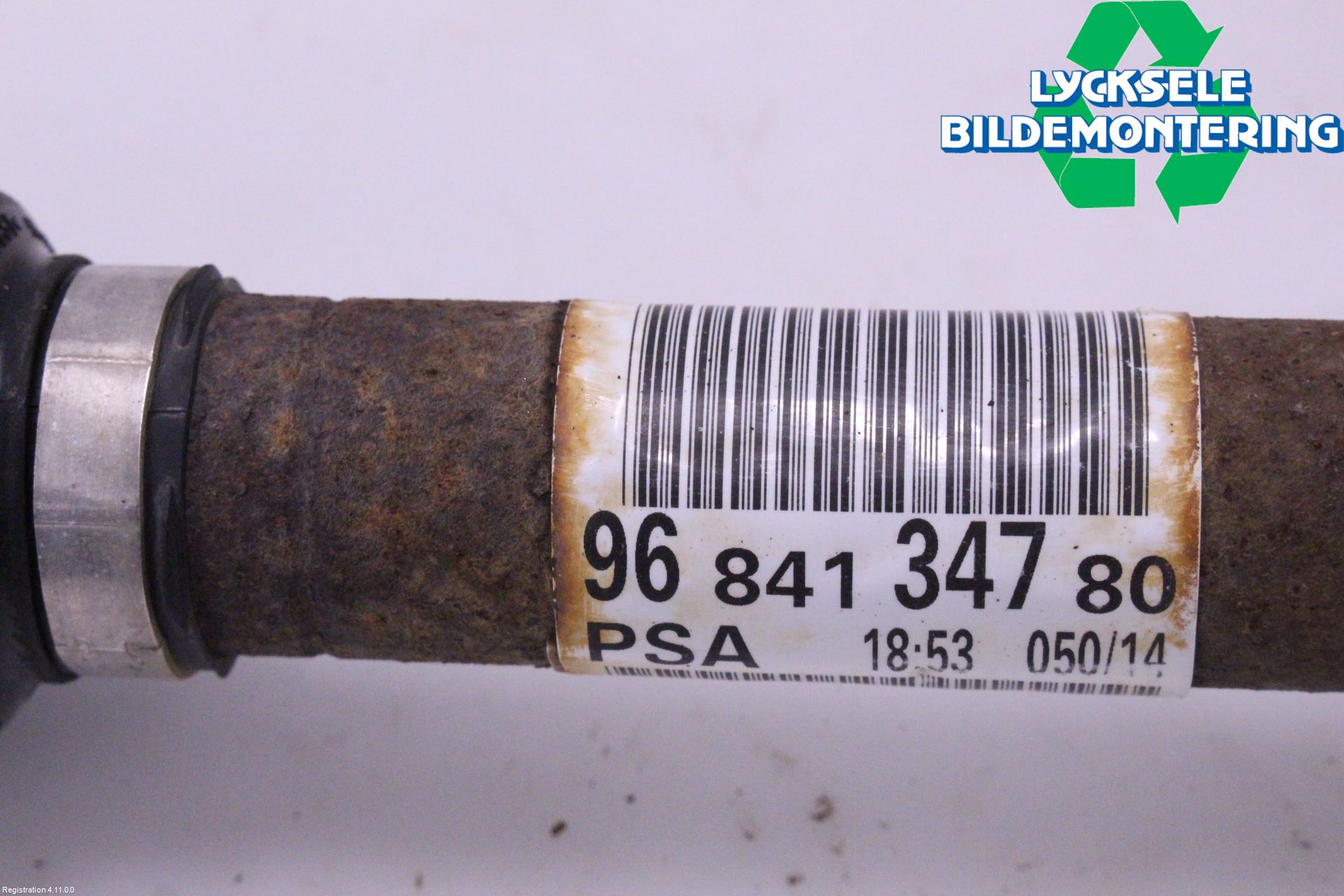 Peugeot 2008 13-20 Drivaxel Fram Vänster