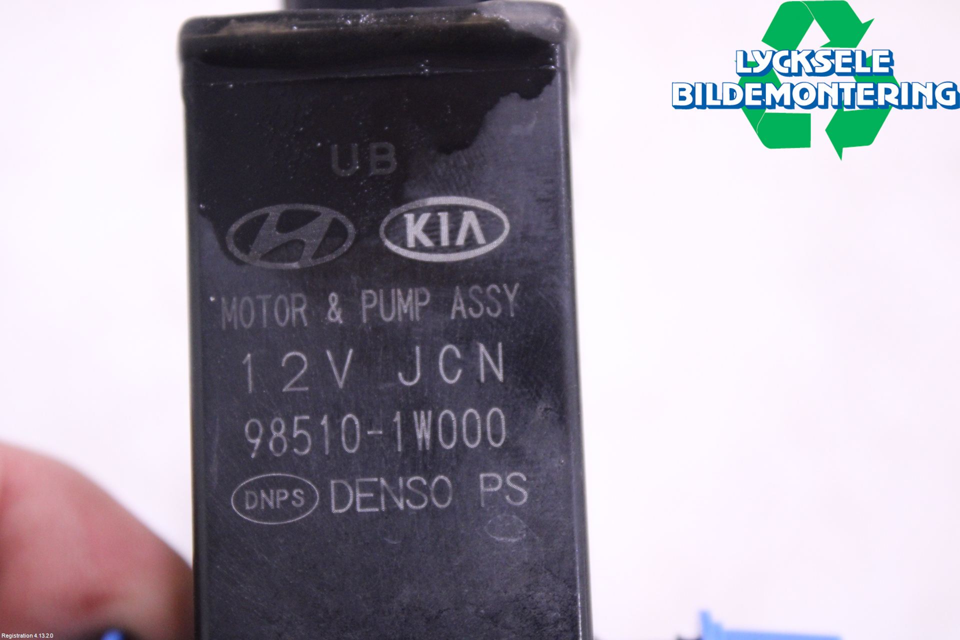 Hyundai SANTA FE 13-18 Spolarpump Vindruta