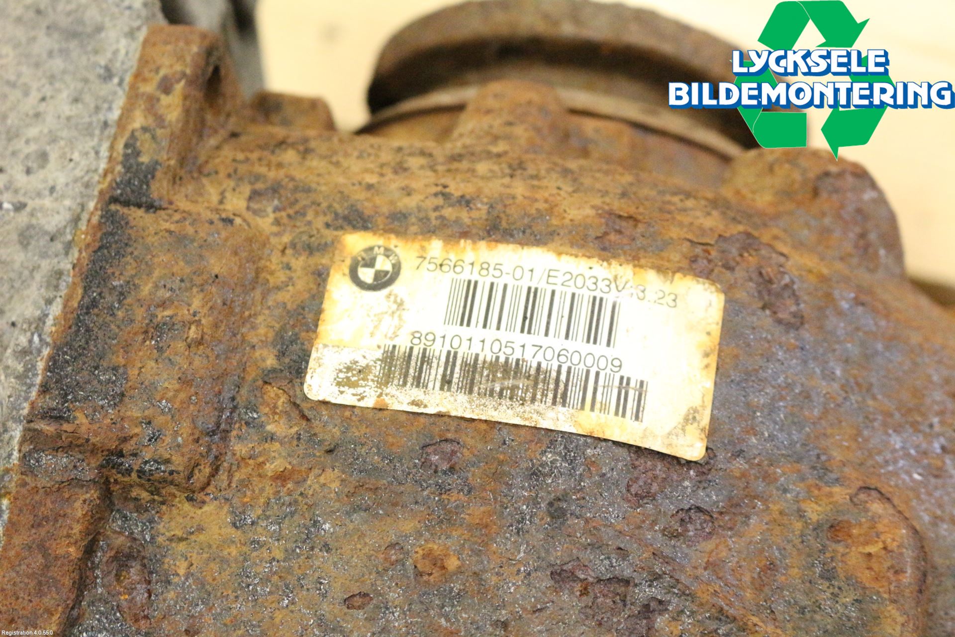 BMW 3 E90/91 SED/TOU 05-12 Bakväxel-Diff