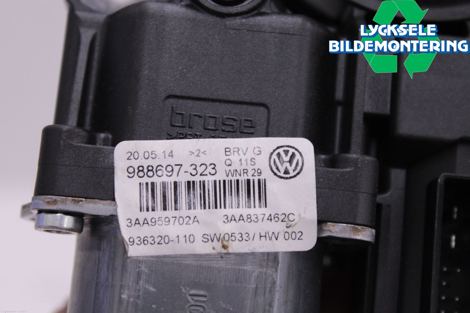 Volkswagen VW PASSAT 11-14 Fönsterhissmotor