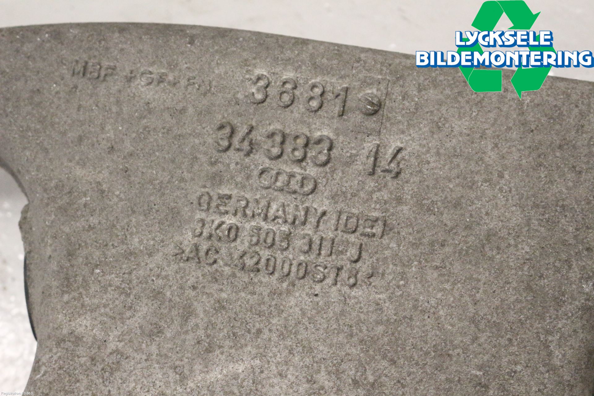 Audi A4 12-15 Bärarm Bak Vänster