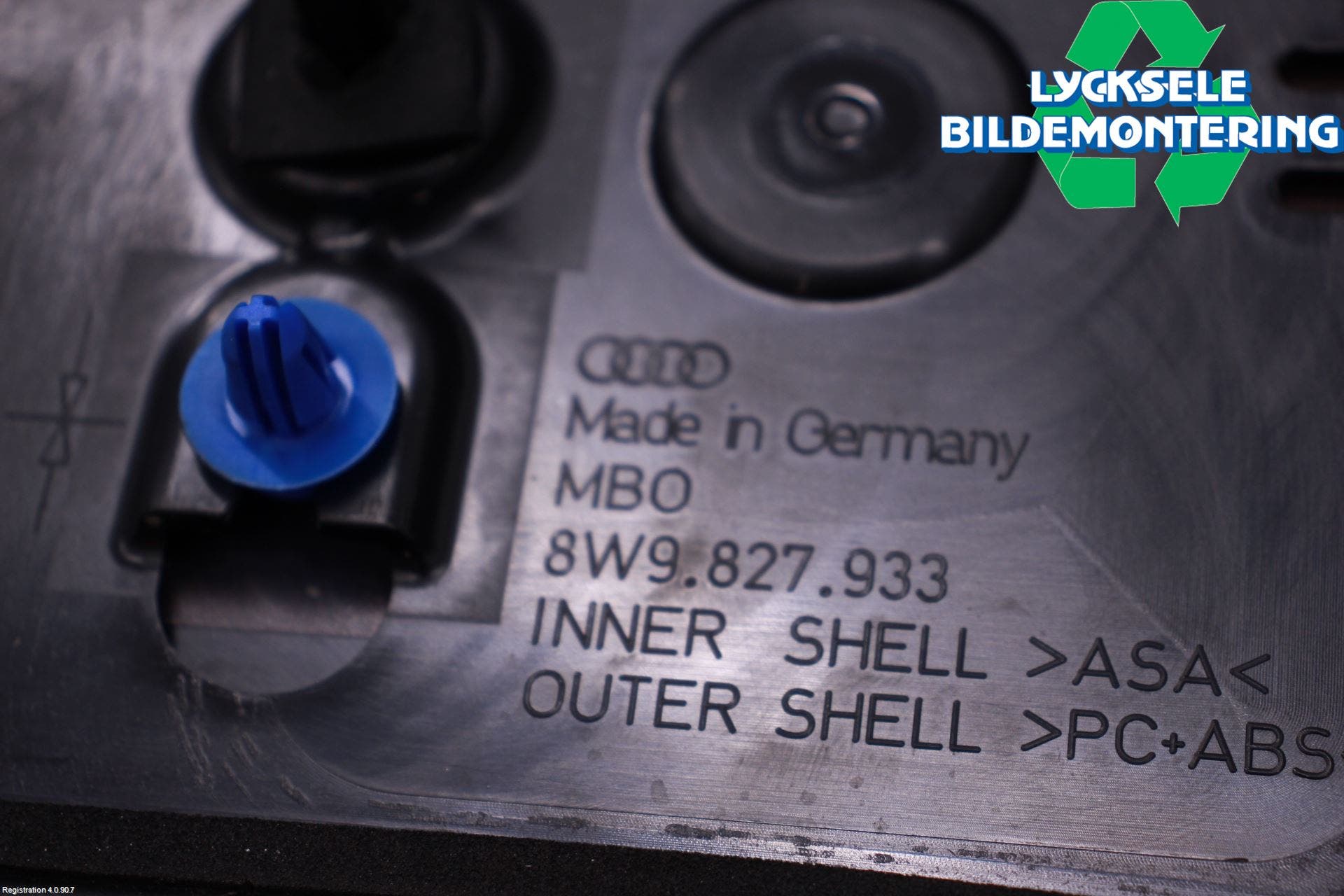 Audi A4 ALLROAD 17- Spoiler Baklucka