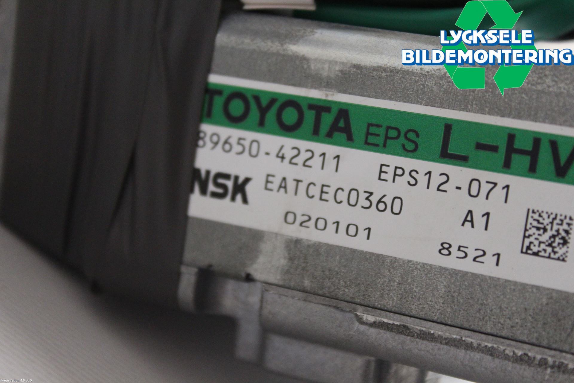 Toyota RAV4 13-18 Rattaxelagg Med Inb Servo