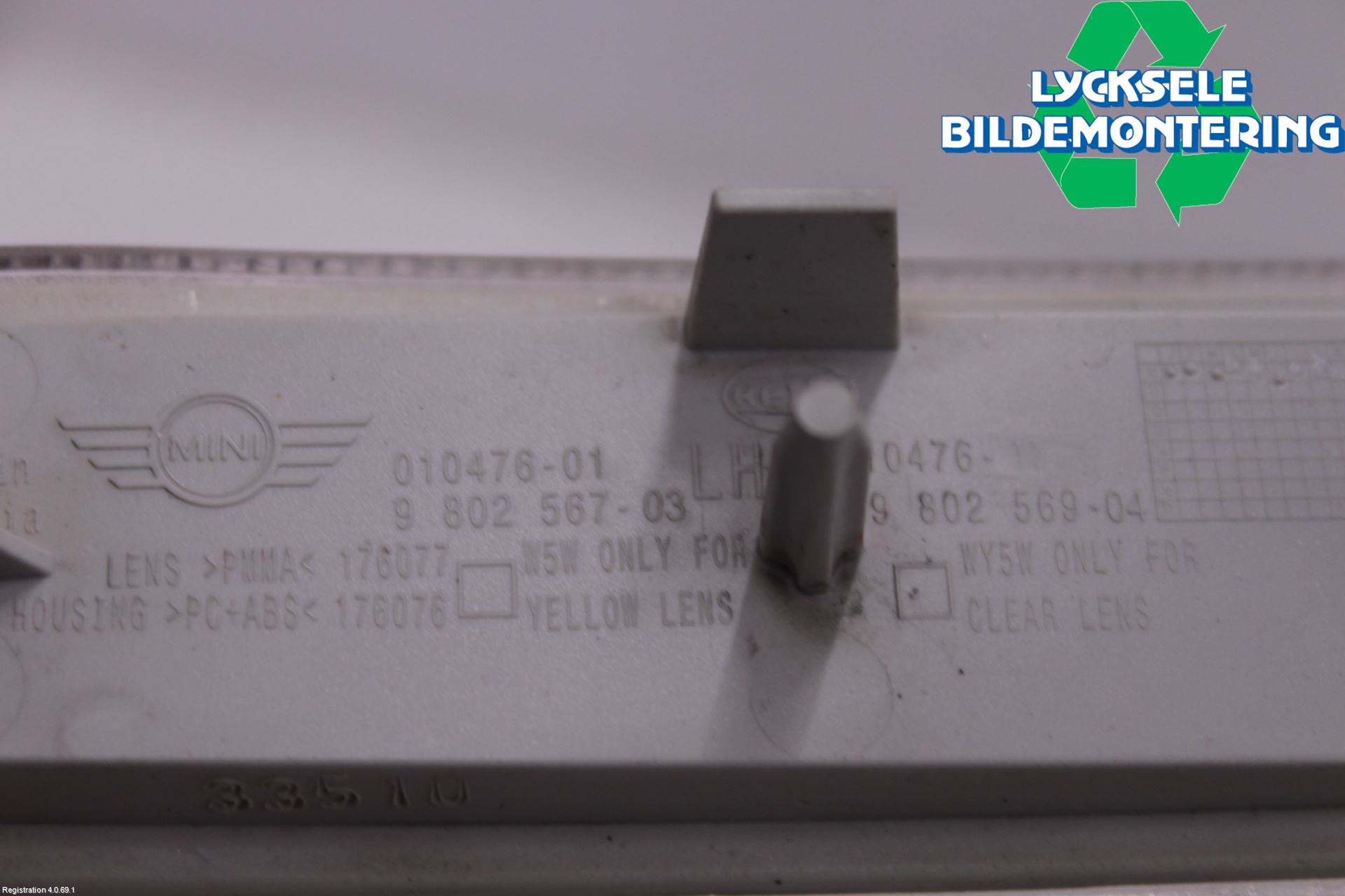 Mini COUPE R56 05-14 Blinkers Sidoblinkers Vä