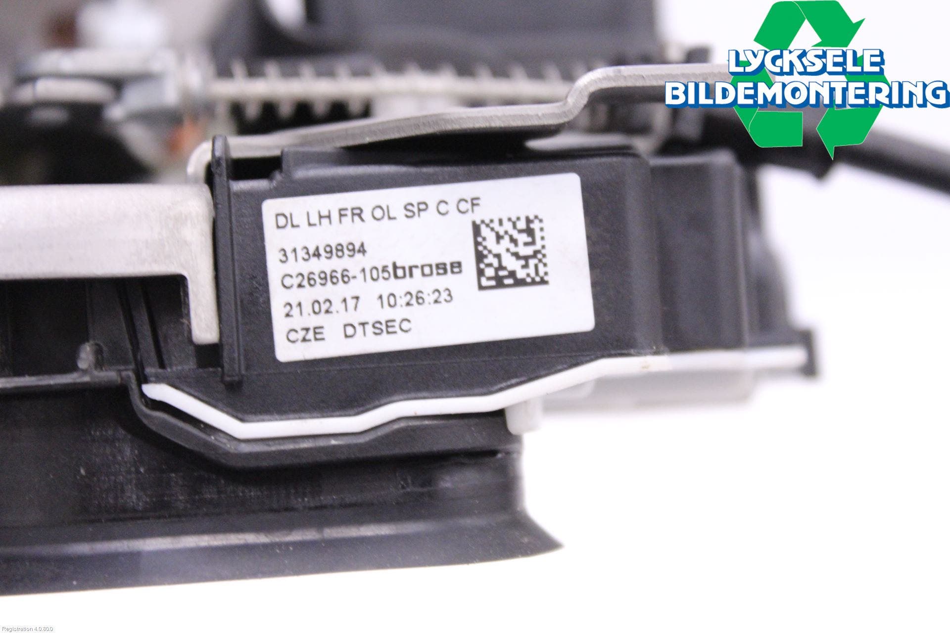 Volvo V90 17->> Låskista-Dörrlås