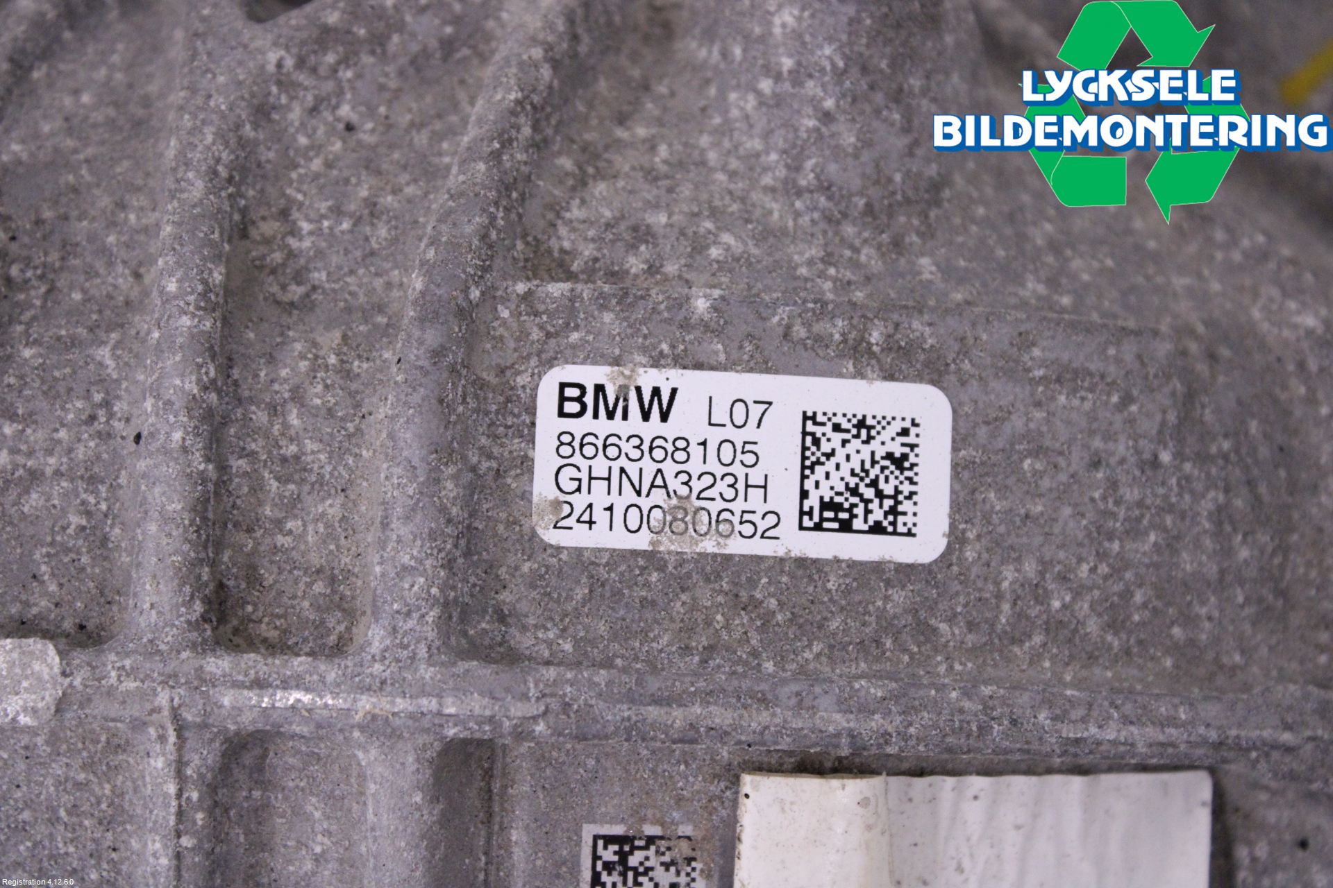 BMW 3 G20/G21/G80/G81 19- Bakväxel-Diff