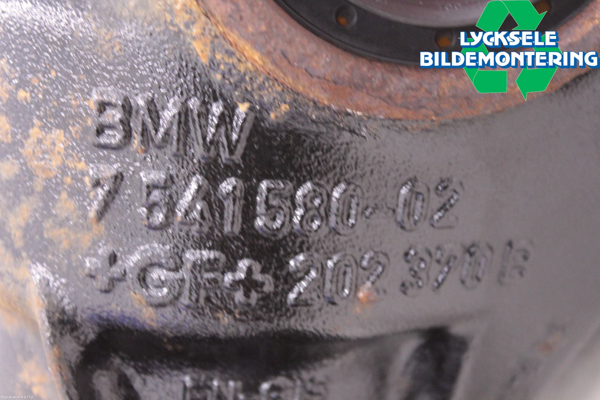 BMW 3 F30/F31/F80 12-19 Bakväxel-Diff