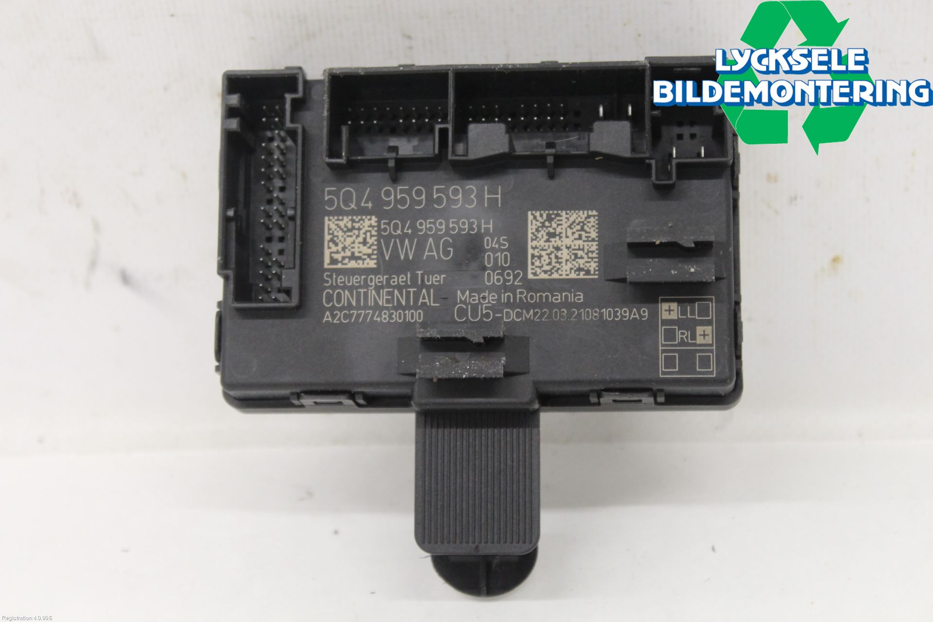 Volkswagen VW CADDY 21- Styrenhet Dörr