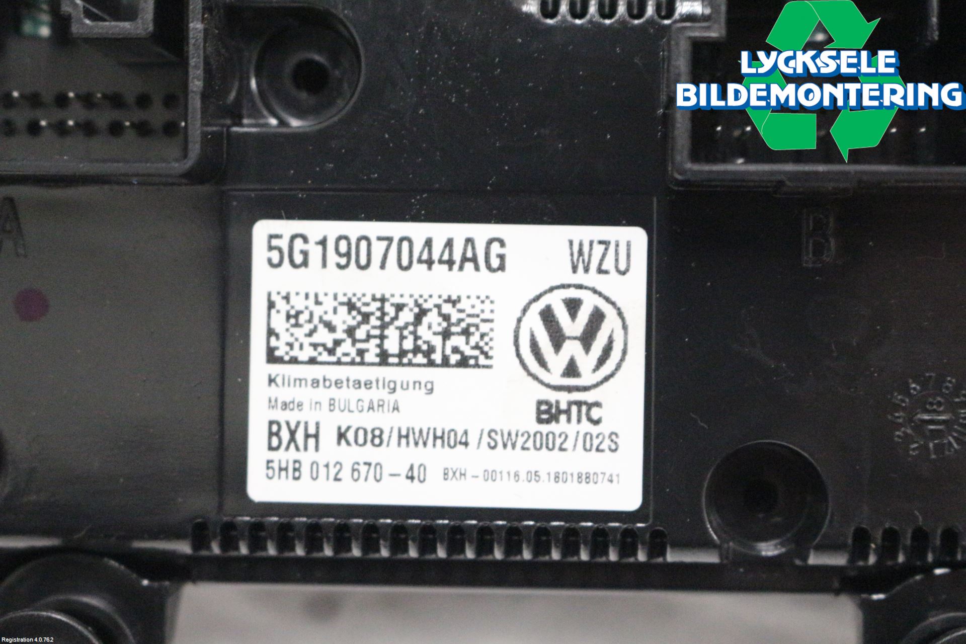Volkswagen VW T-ROC 18- Ac Styrenhet Ac Manöveren
