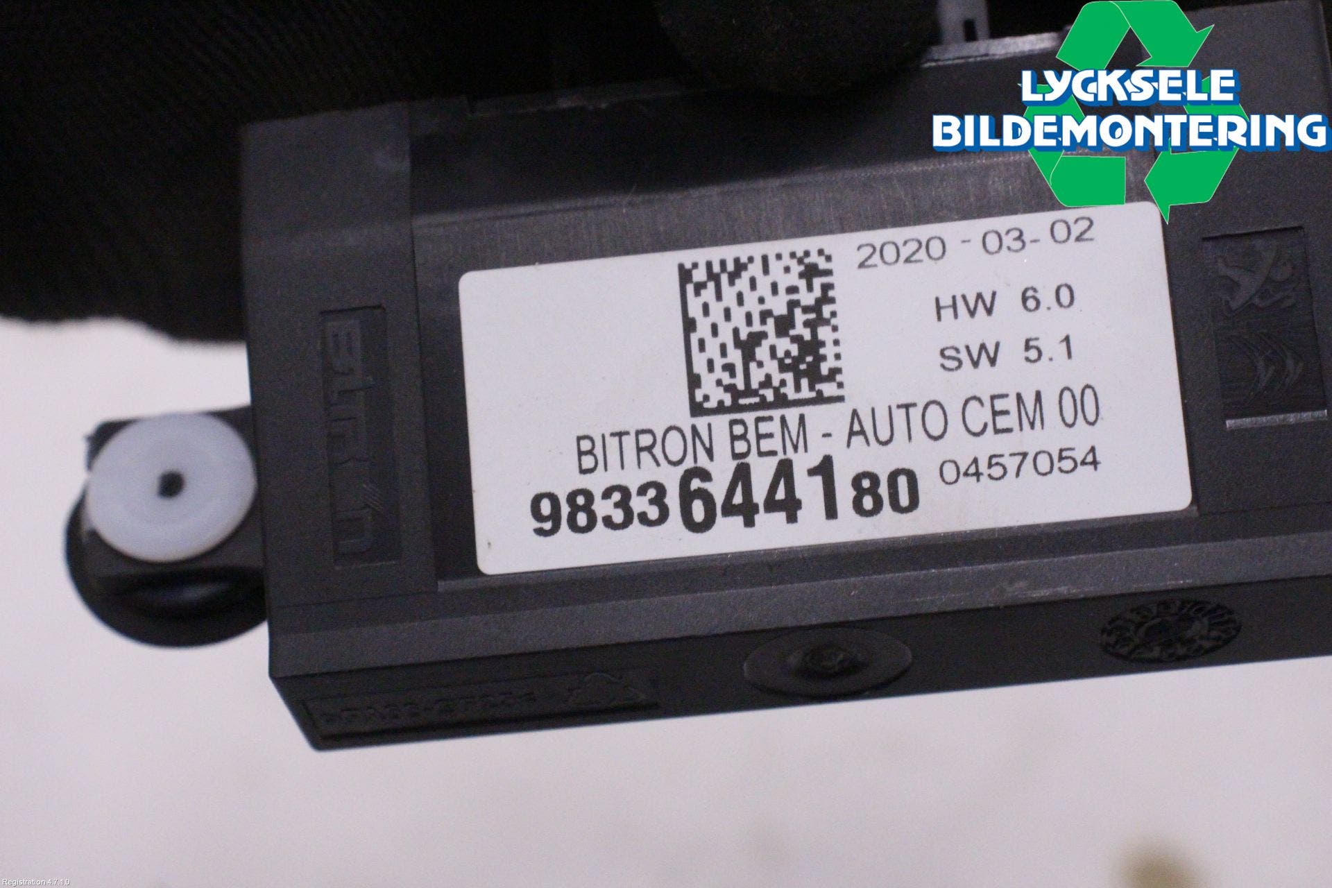 Peugeot 3008 17-24 Styrenhet Övrigt