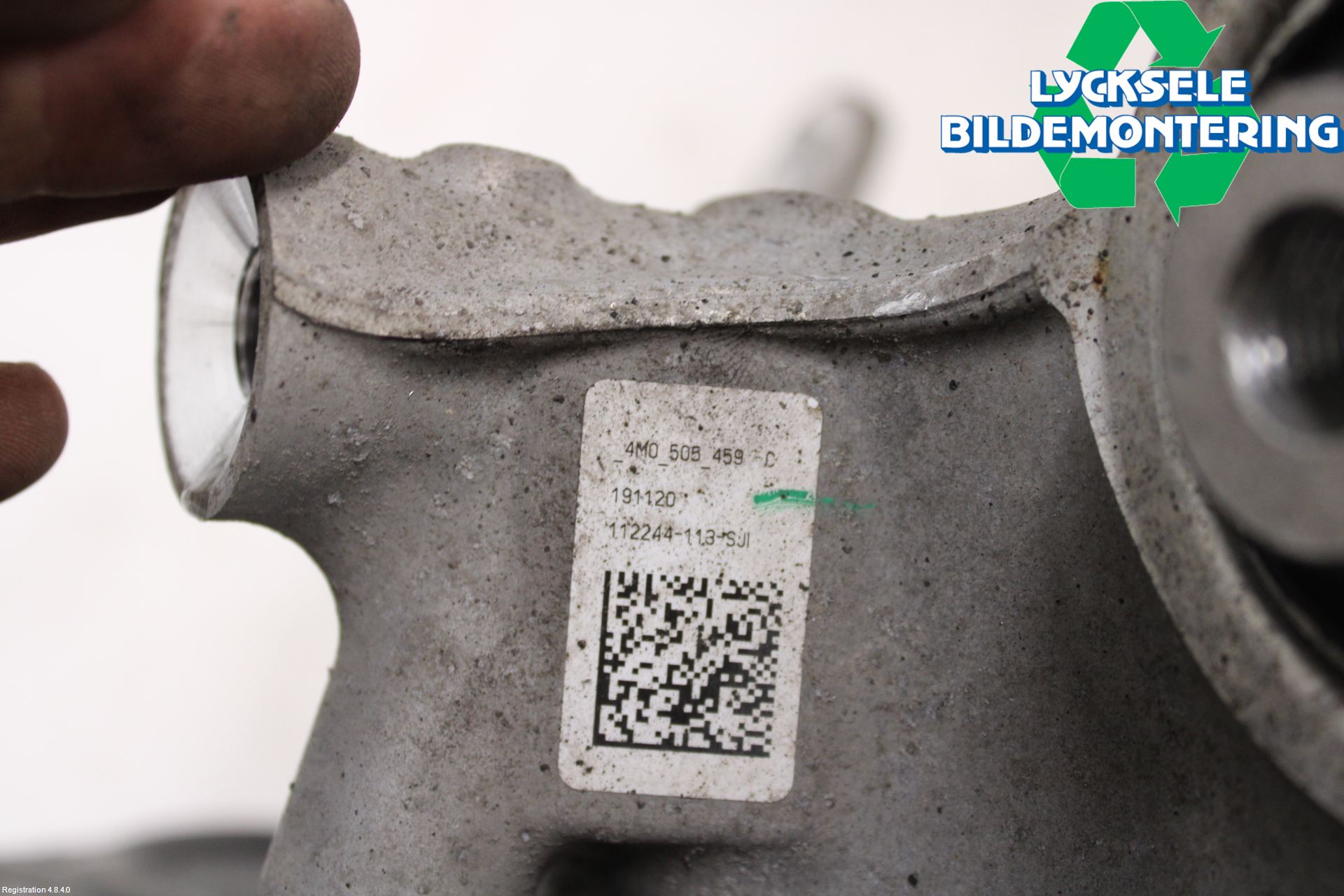 Audi Q8/SQ8 4M 19- Hjullagerhus-Spindel Vä B